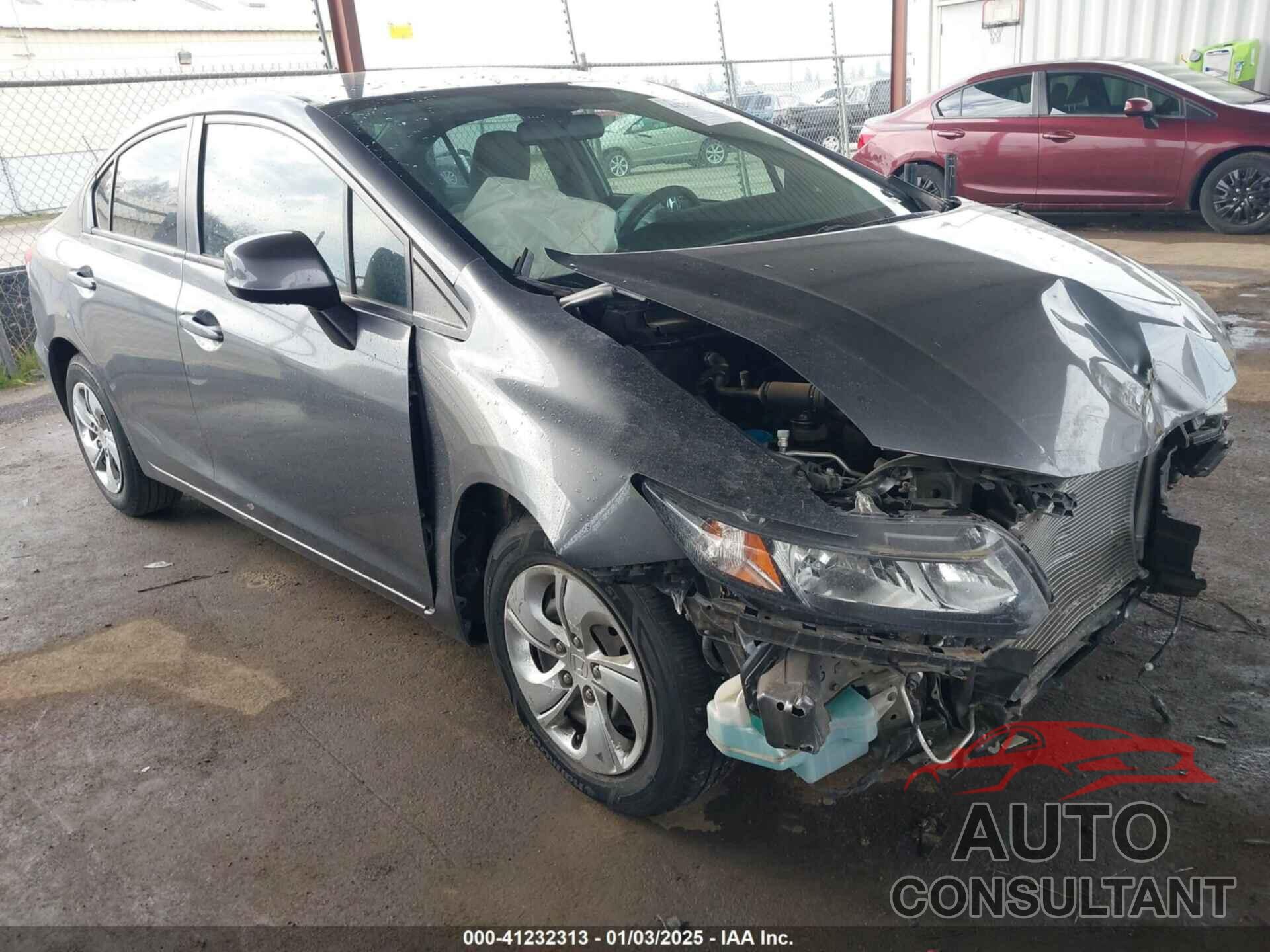 HONDA CIVIC 2013 - 19XFB2F53DE228509