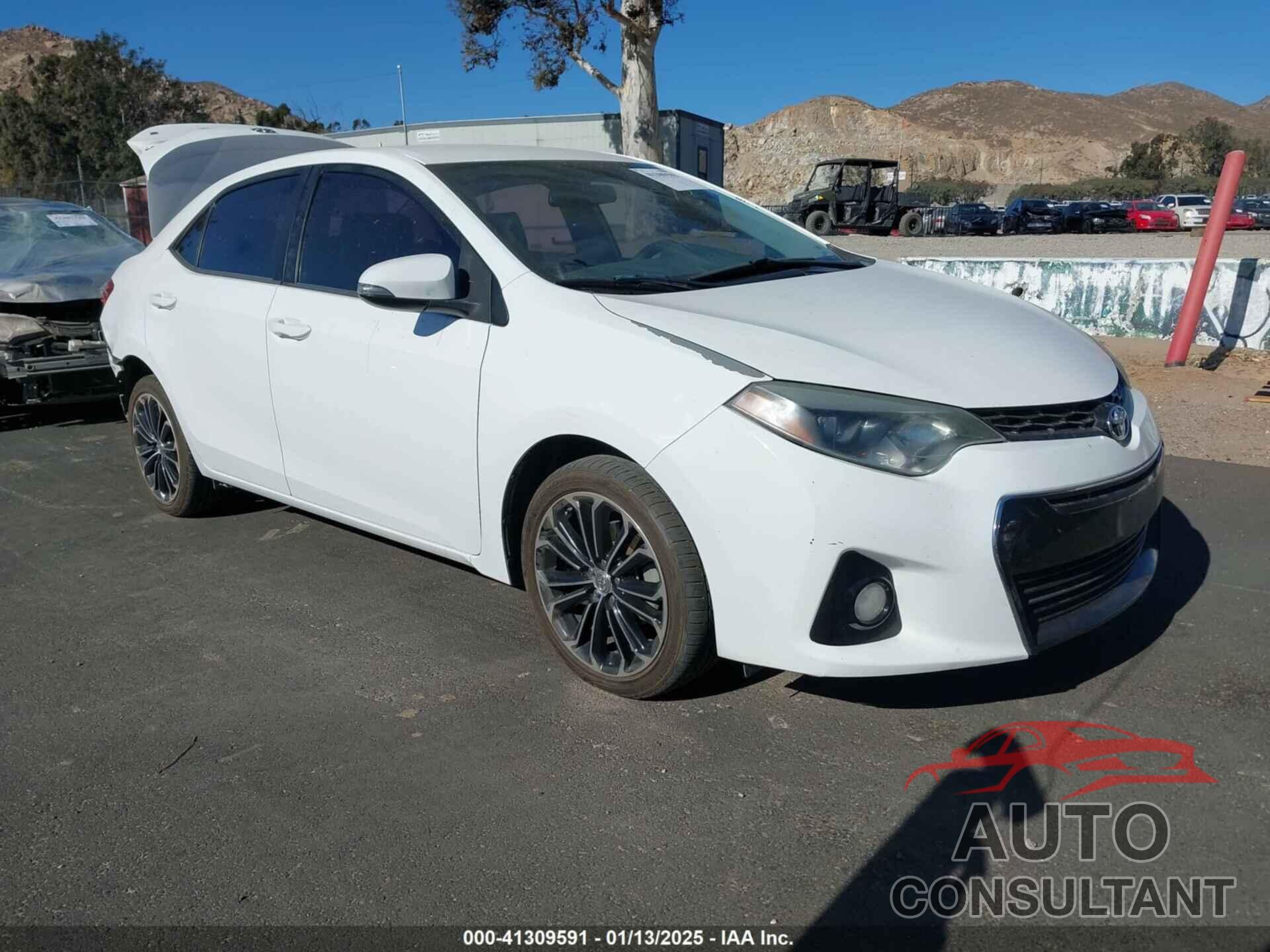 TOYOTA COROLLA 2014 - 5YFBURHE6EP176419