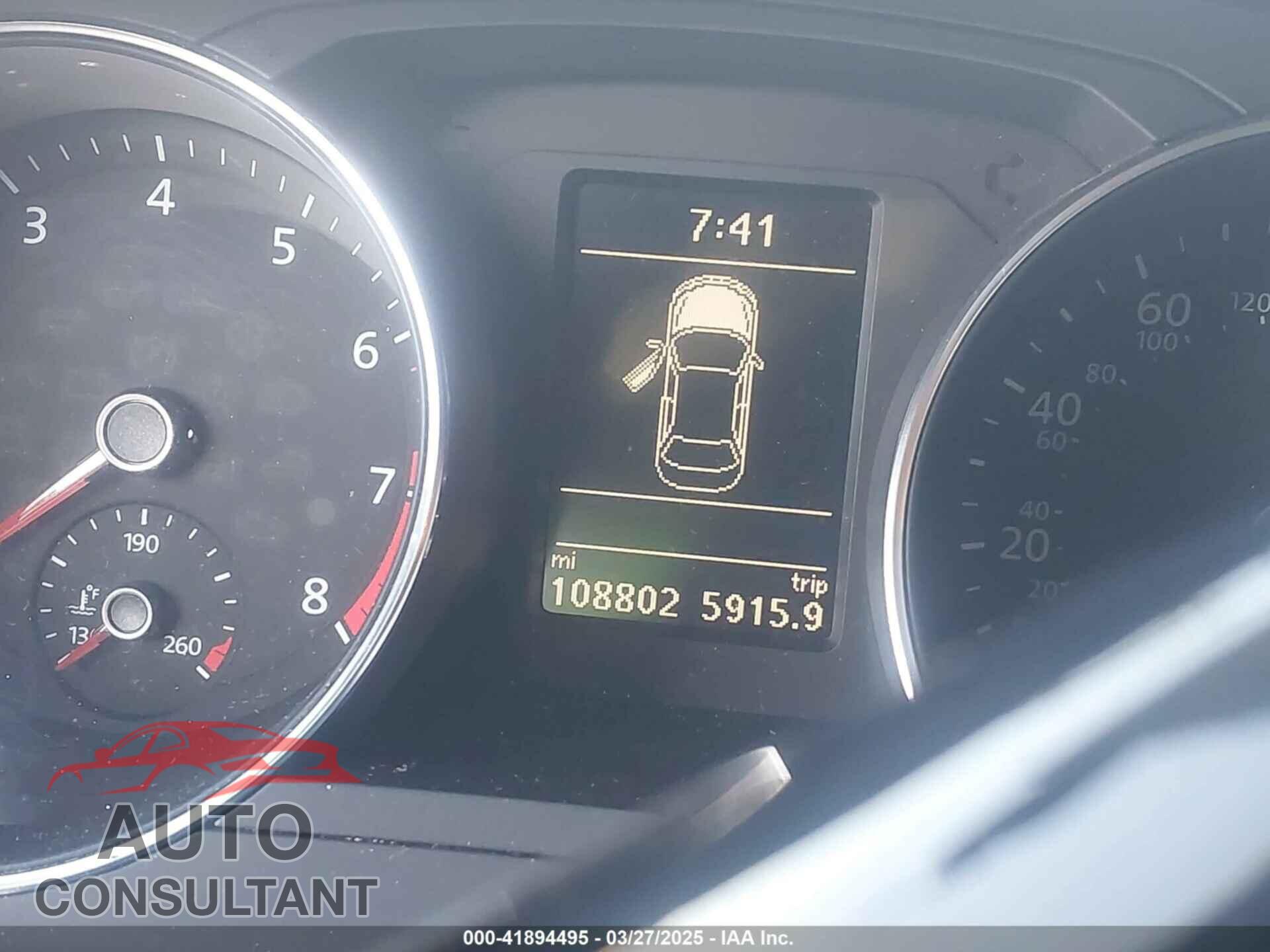 VOLKSWAGEN JETTA 2017 - 3VWDB7AJ7HM340425