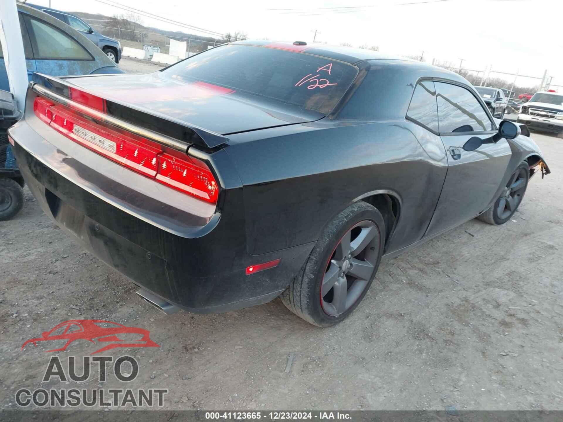 DODGE CHALLENGER 2013 - 2C3CDYAGXDH695251