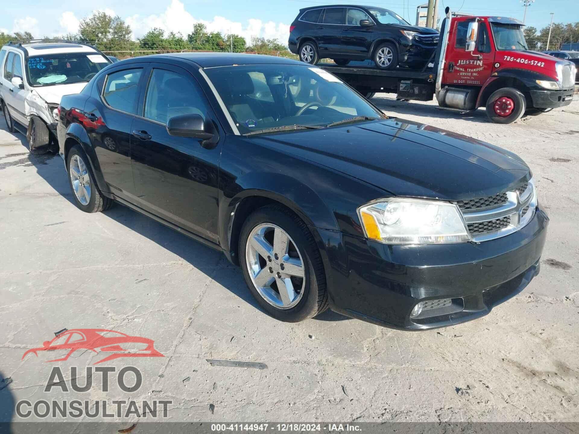 DODGE AVENGER 2011 - 1B3BD2FB8BN544299