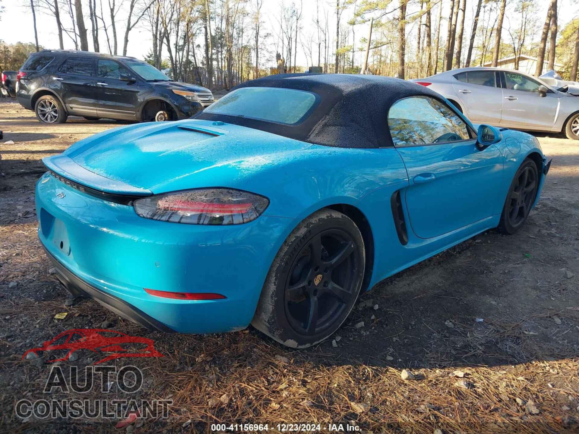 PORSCHE 718 BOXSTER 2017 - WP0CA2A82HS221013