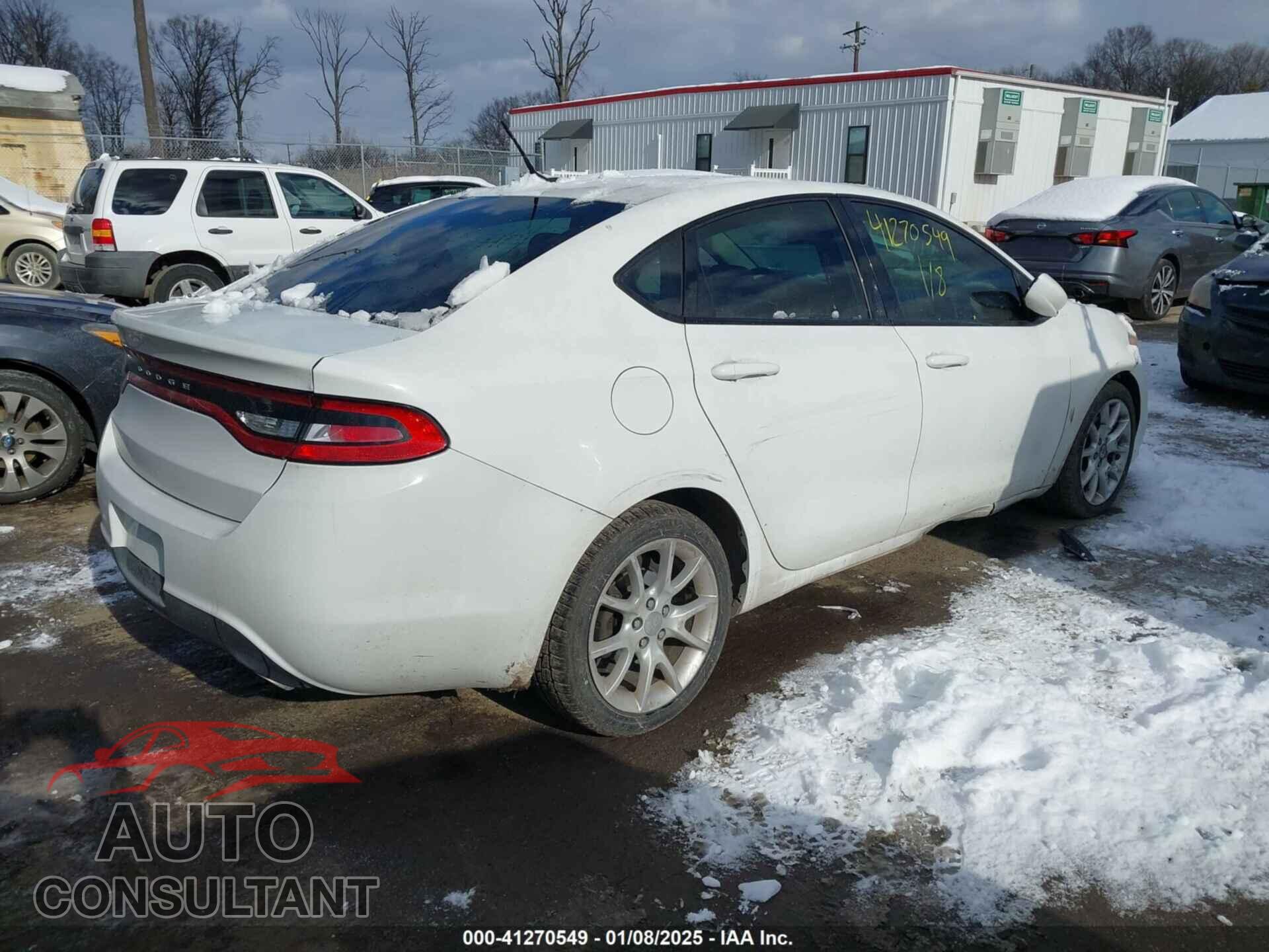 DODGE DART 2013 - 1C3CDFBA6DD334031