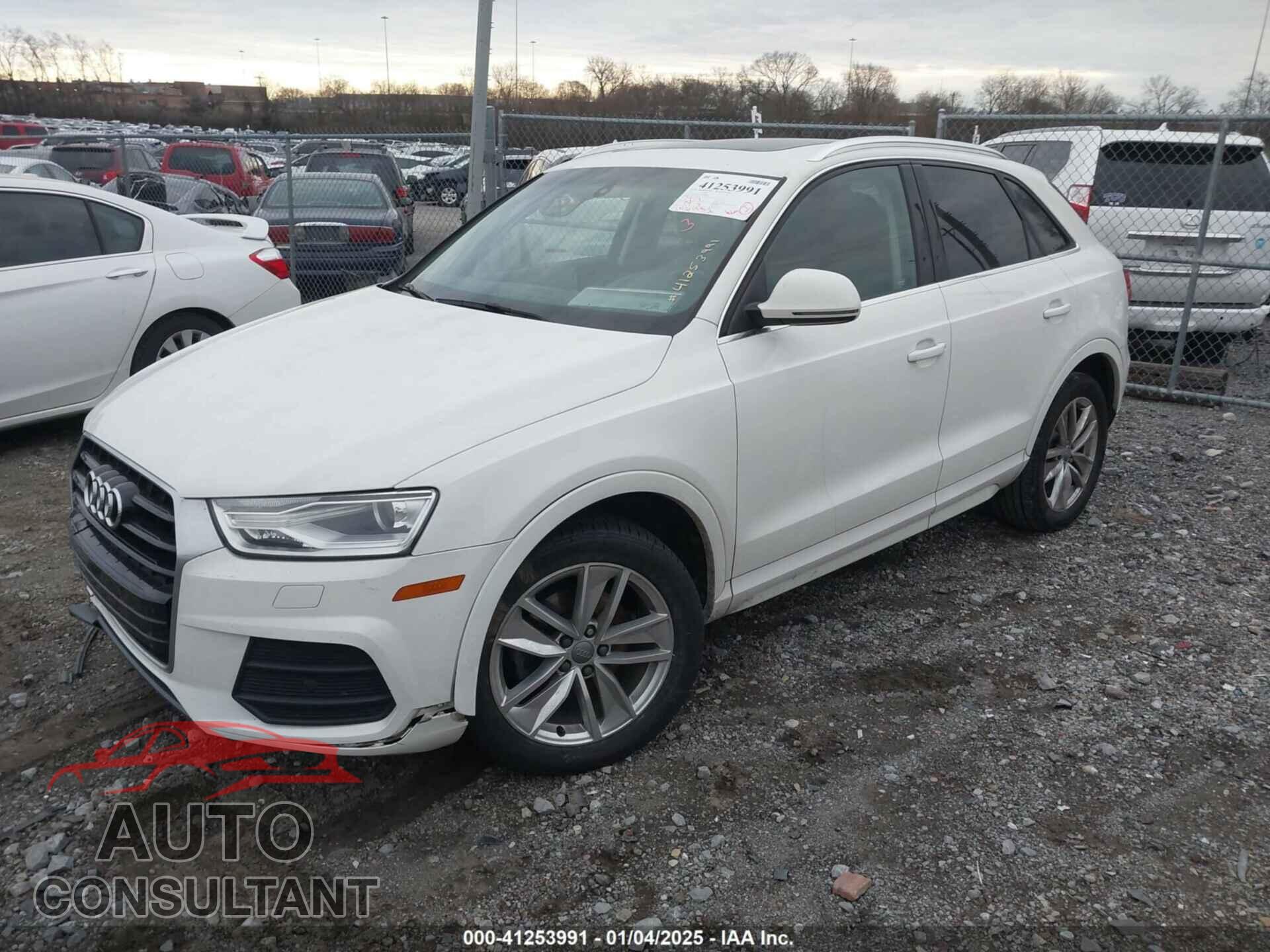 AUDI Q3 2016 - WA1BFCFS7GR018609
