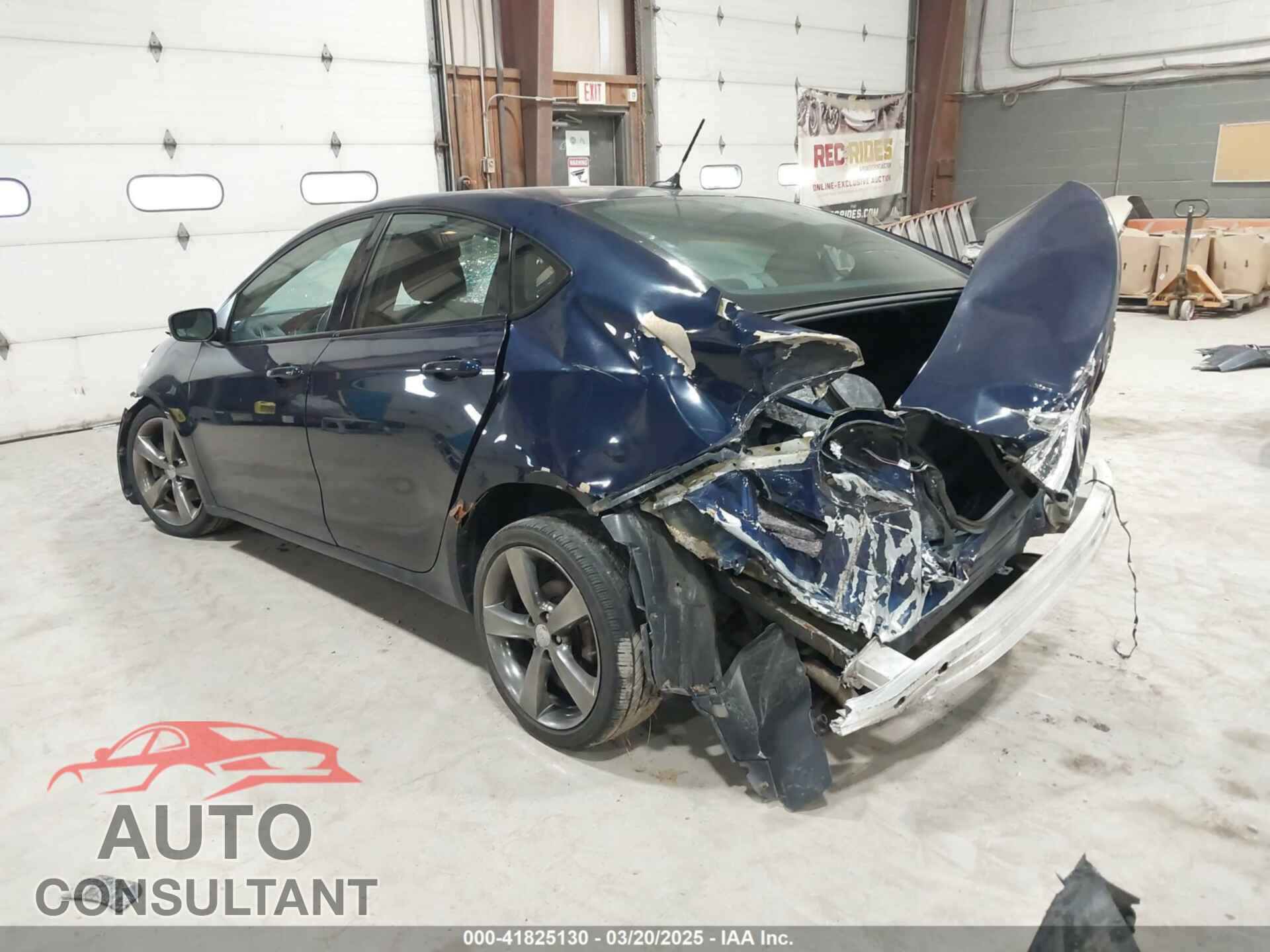 DODGE DART 2013 - 1C3CDFBA2DD307117
