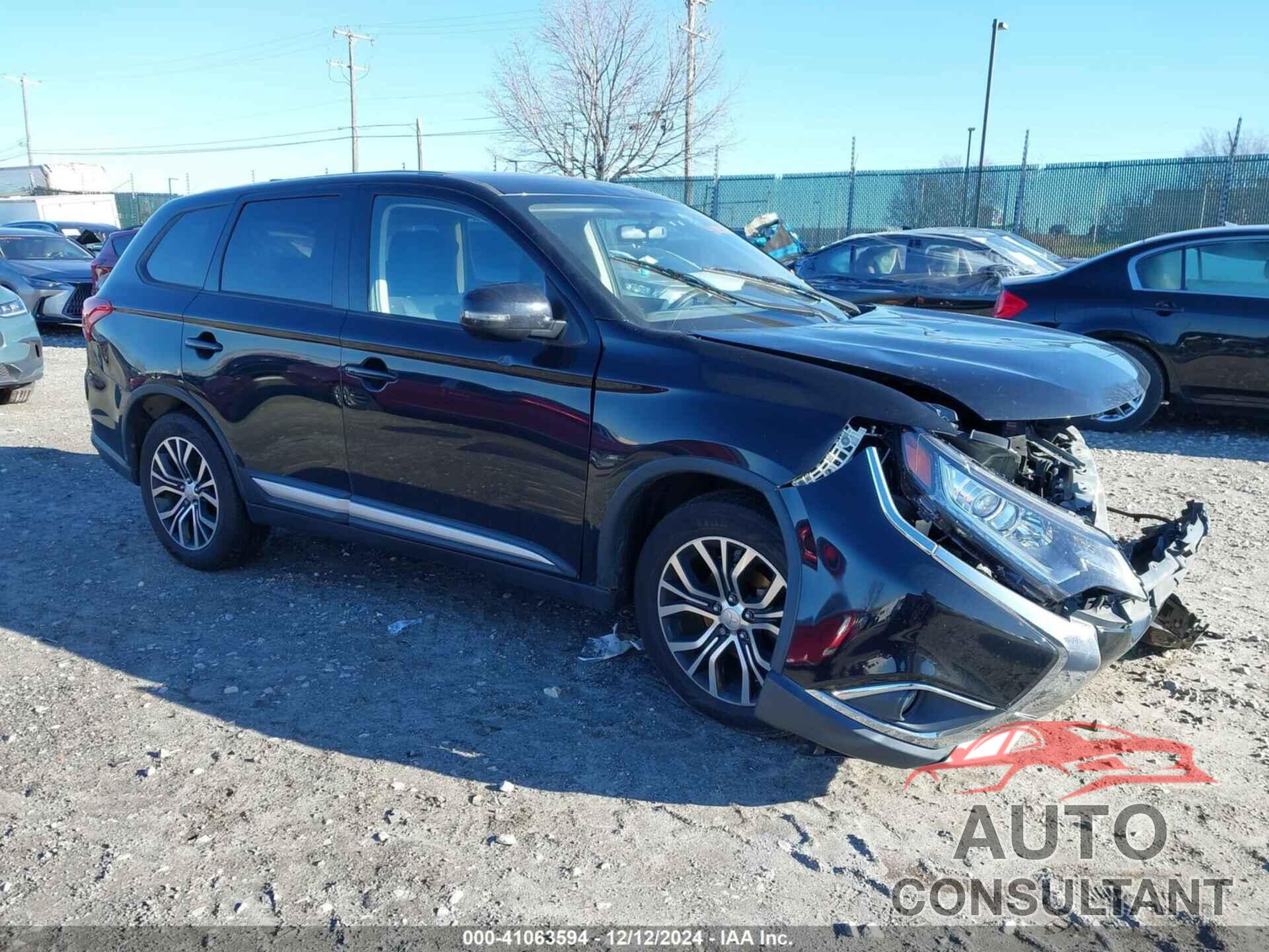 MITSUBISHI OUTLANDER 2017 - JA4AD3A37HZ067084