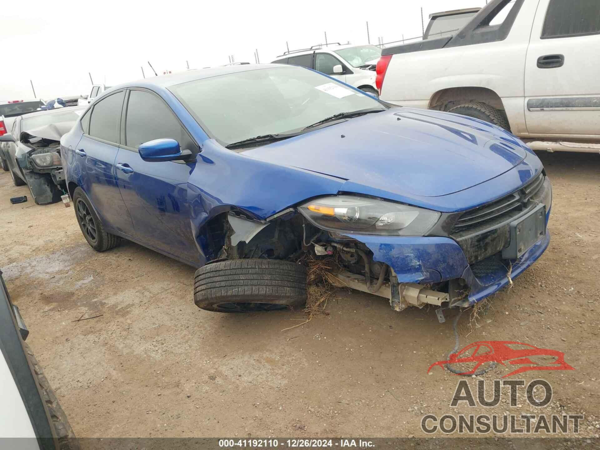 DODGE DART 2014 - 1C3CDFBB0ED669375