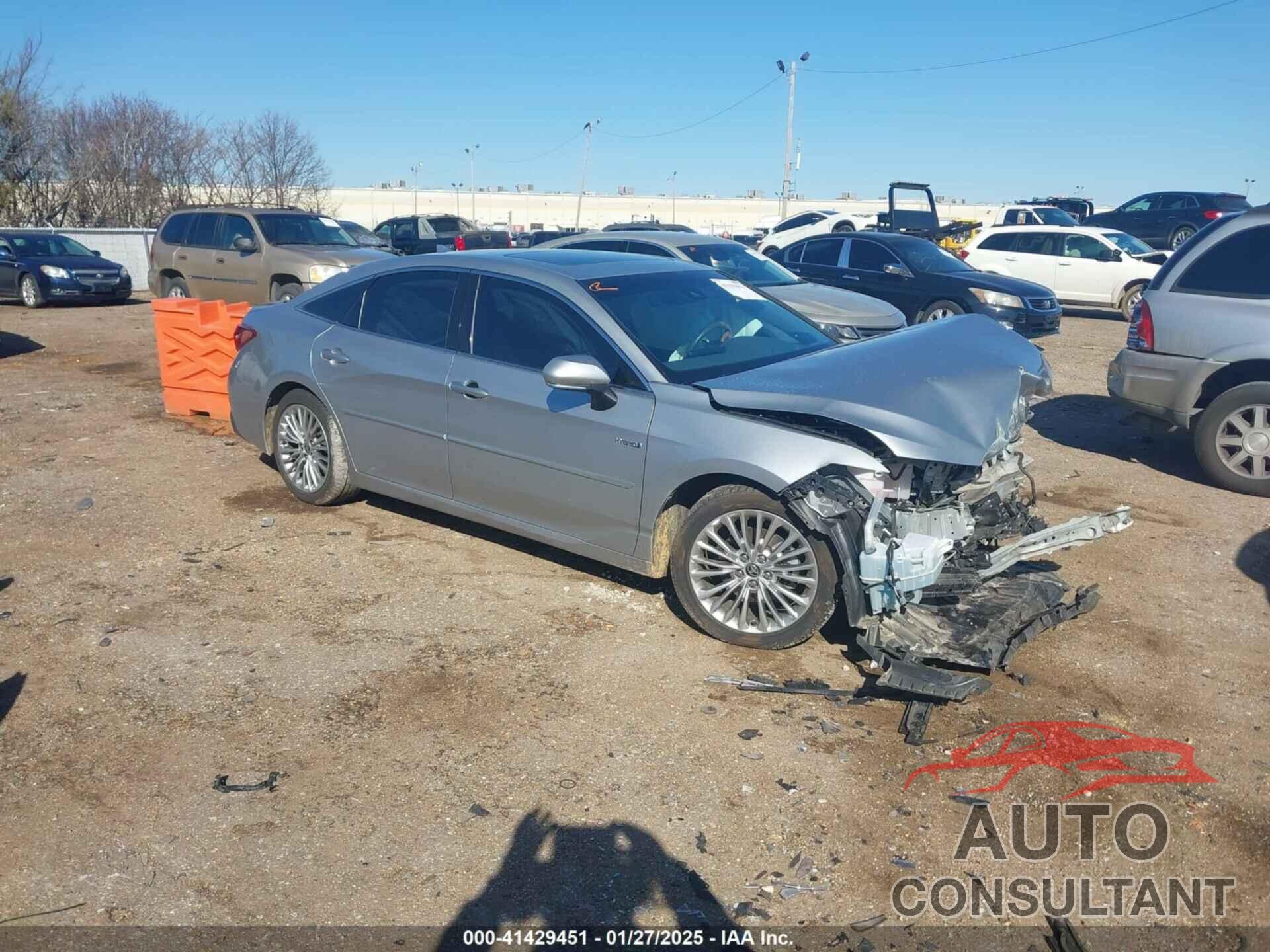 TOYOTA AVALON HYBRID 2020 - 4T1D21FB6LU018439