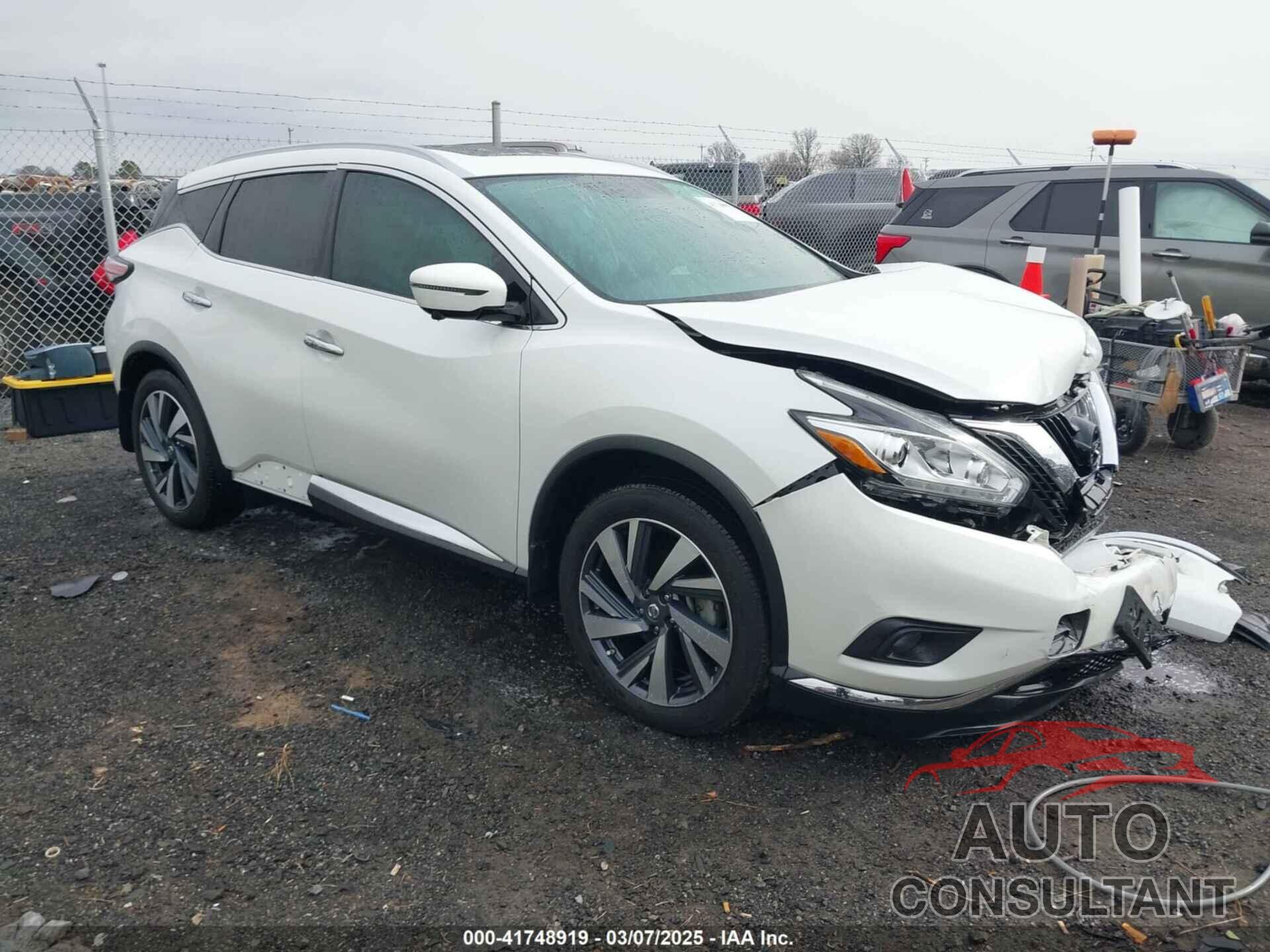 NISSAN MURANO 2016 - 5N1AZ2MG2GN171273