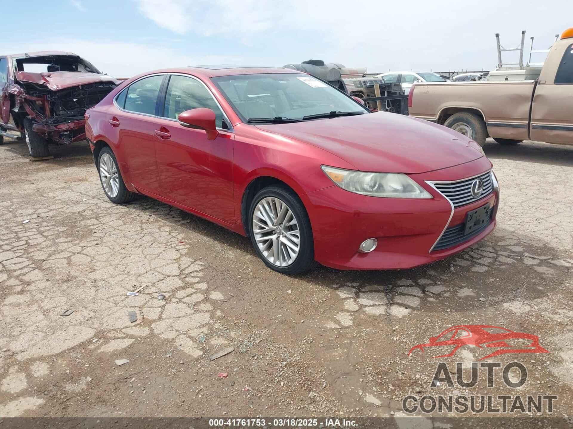 LEXUS ES 350 2013 - JTHBK1GG7D2065075