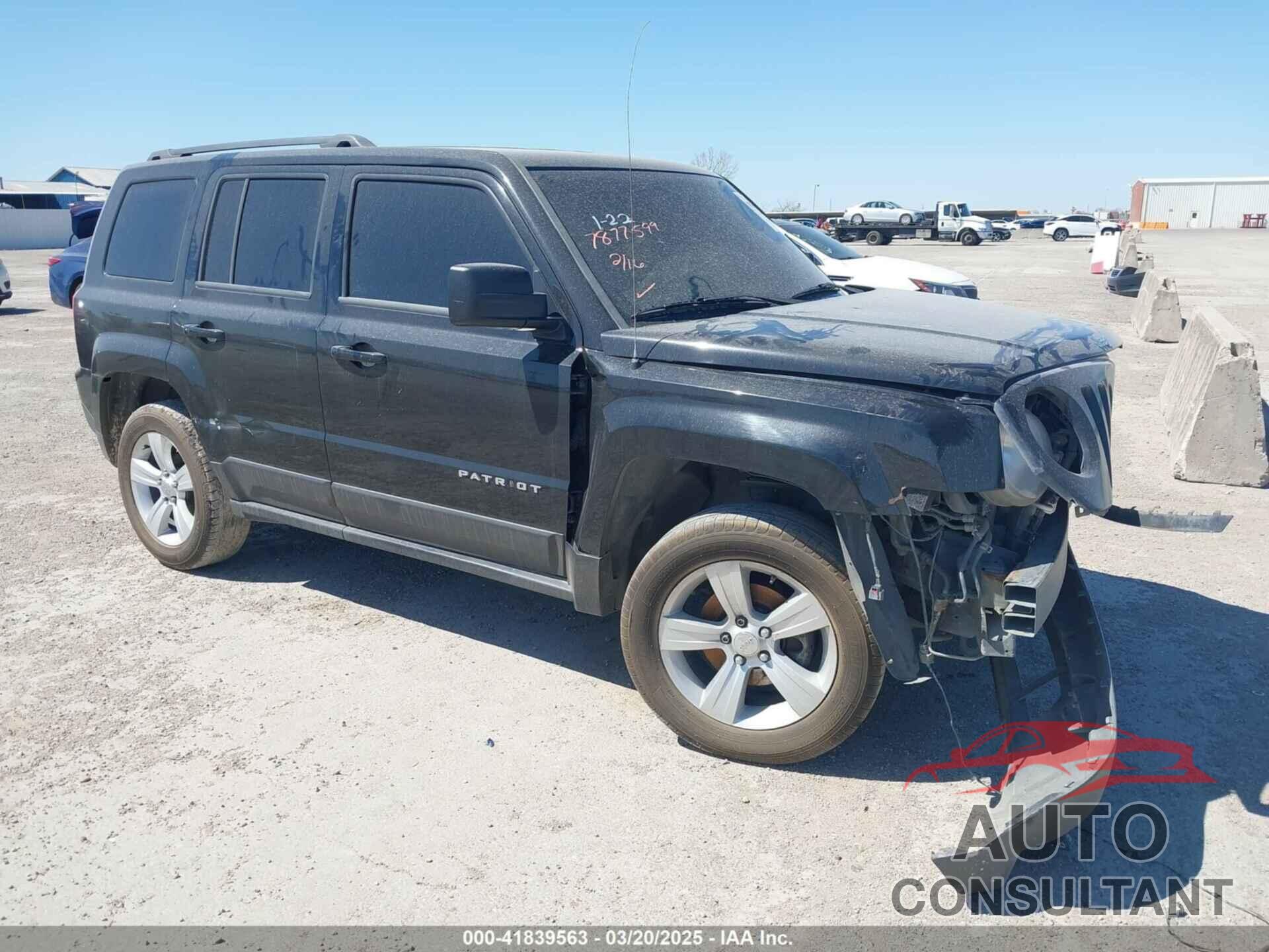 JEEP PATRIOT 2017 - 1C4NJRFB3HD174116