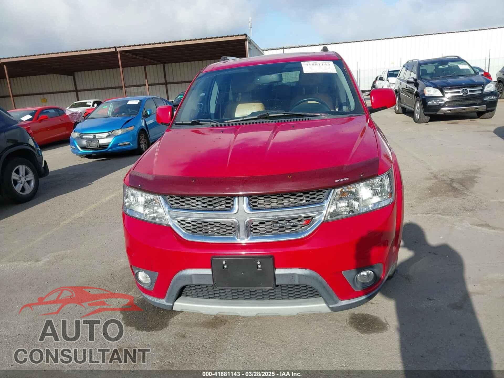 DODGE JOURNEY 2013 - 3C4PDCDG3DT607448