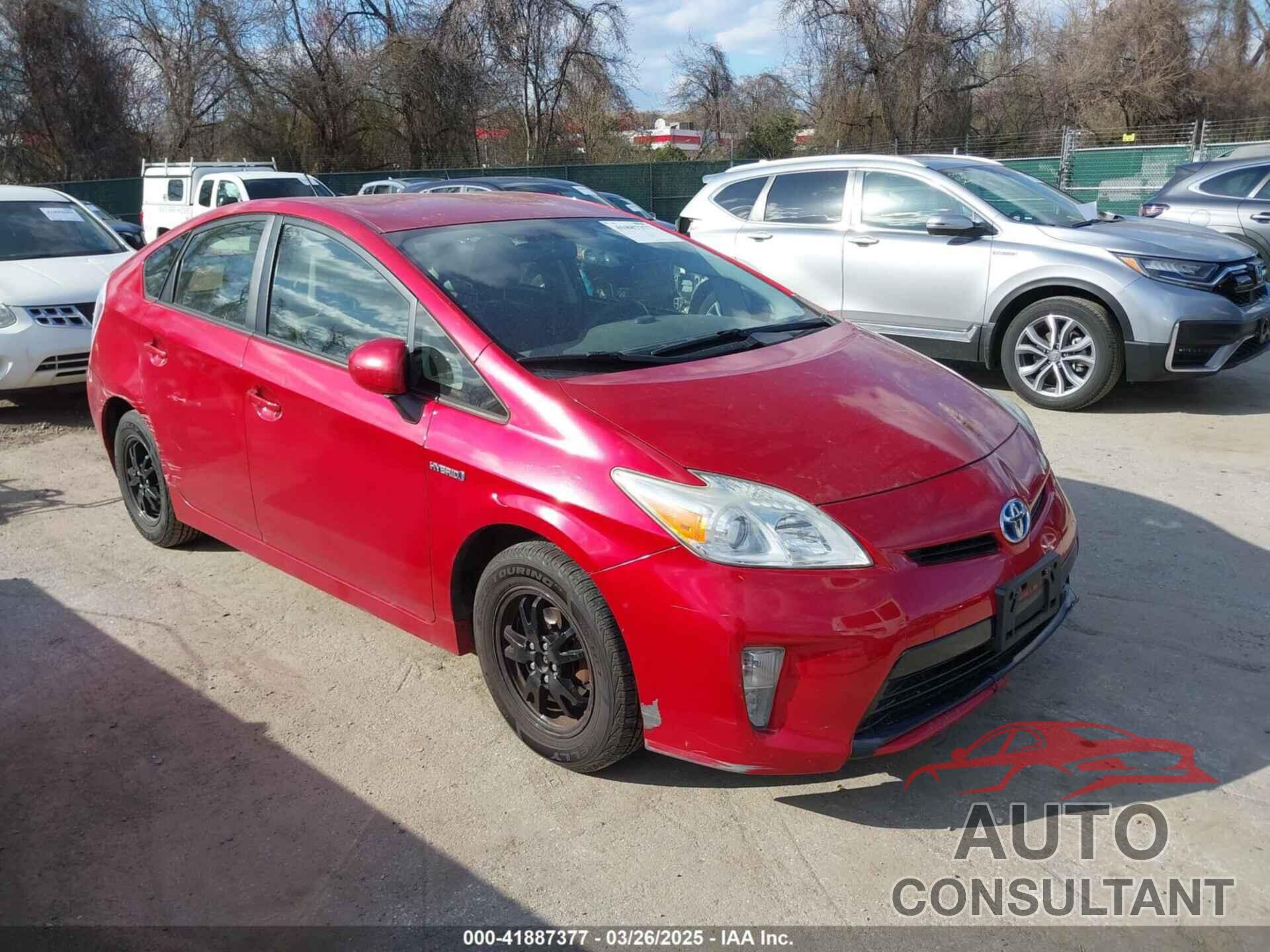 TOYOTA PRIUS 2013 - JTDKN3DU0D1639195
