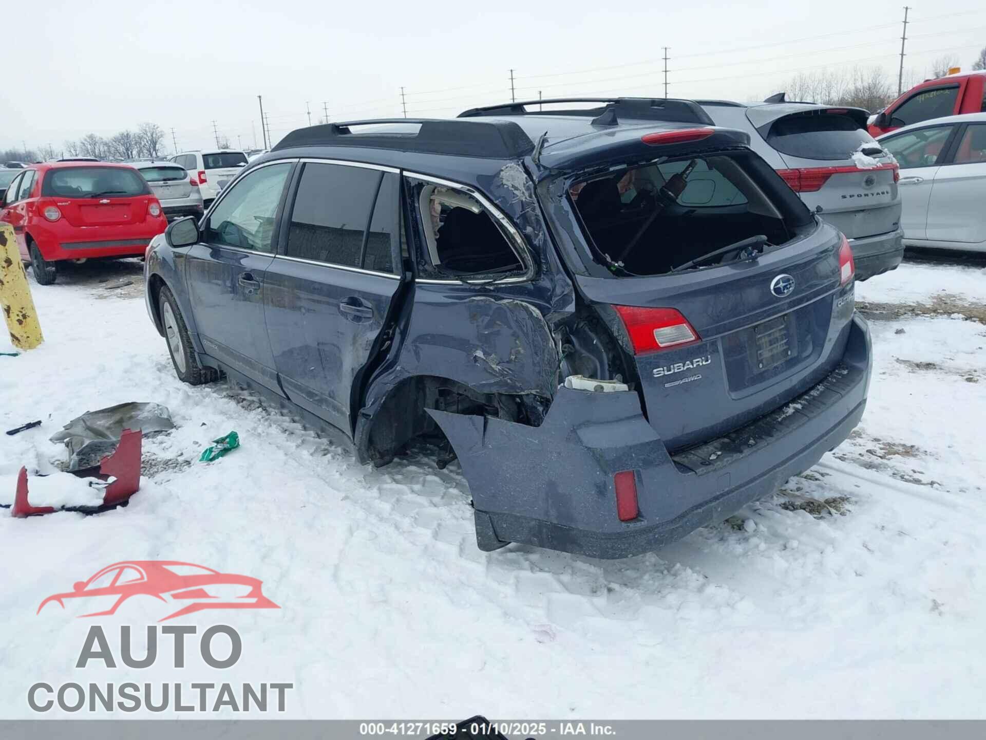 SUBARU OUTBACK 2014 - 4S4BRCCC4E3309171