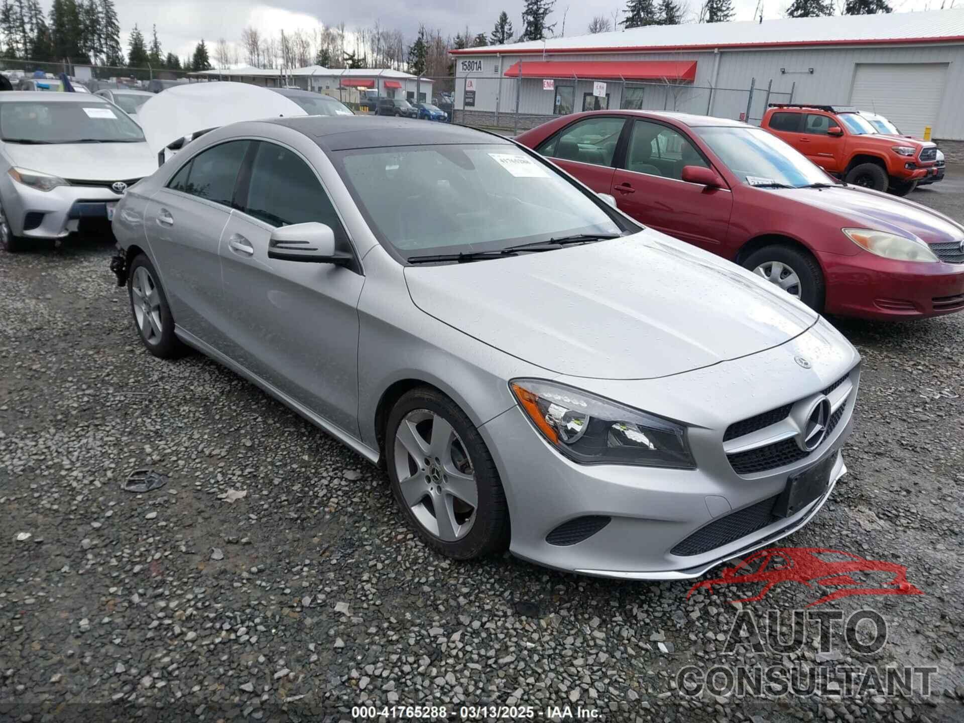 MERCEDES-BENZ CLA 250 2018 - WDDSJ4EB3JN546342
