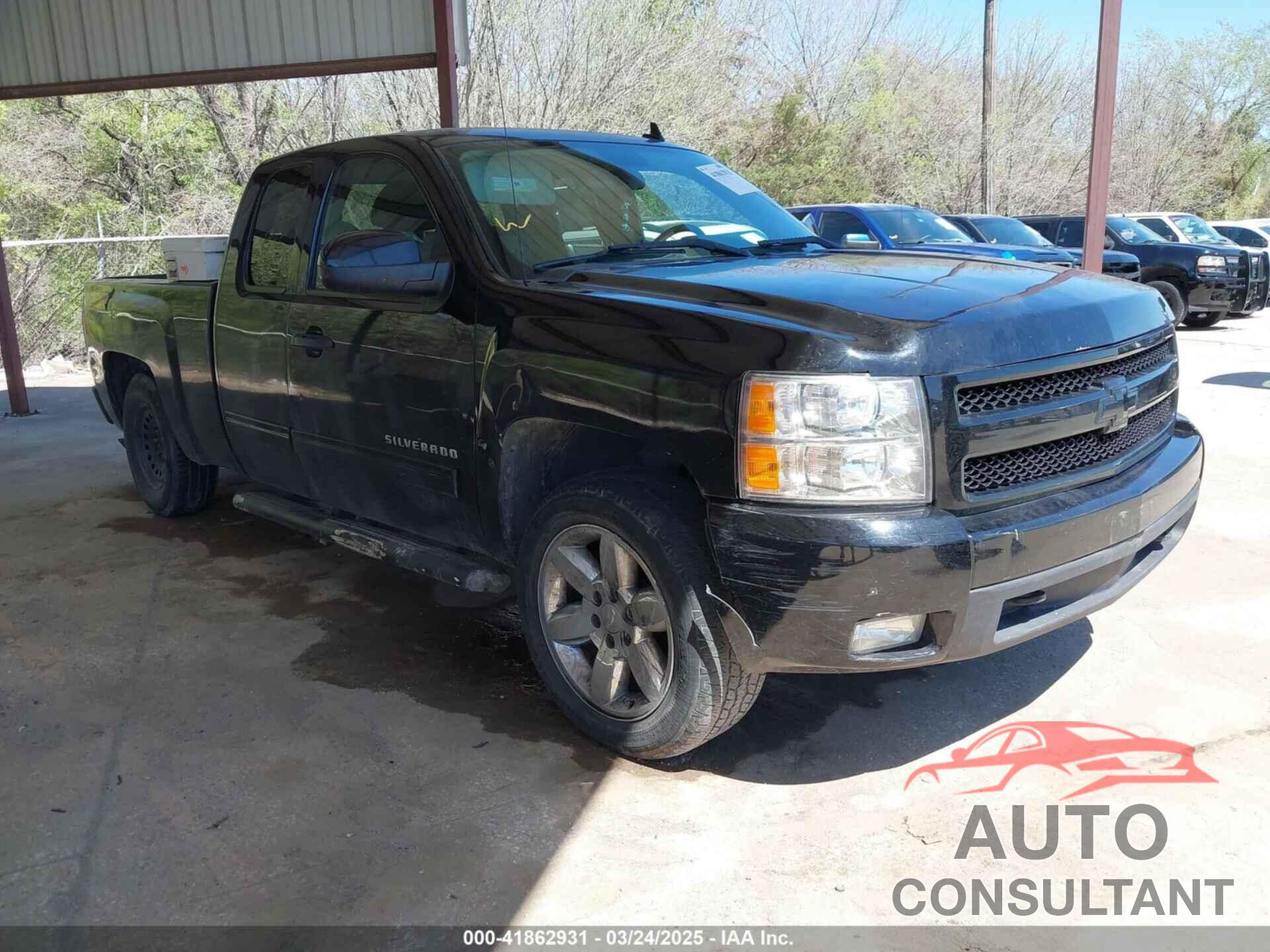 CHEVROLET SILVERADO 1500 2011 - 1GCRKSE38BZ178947