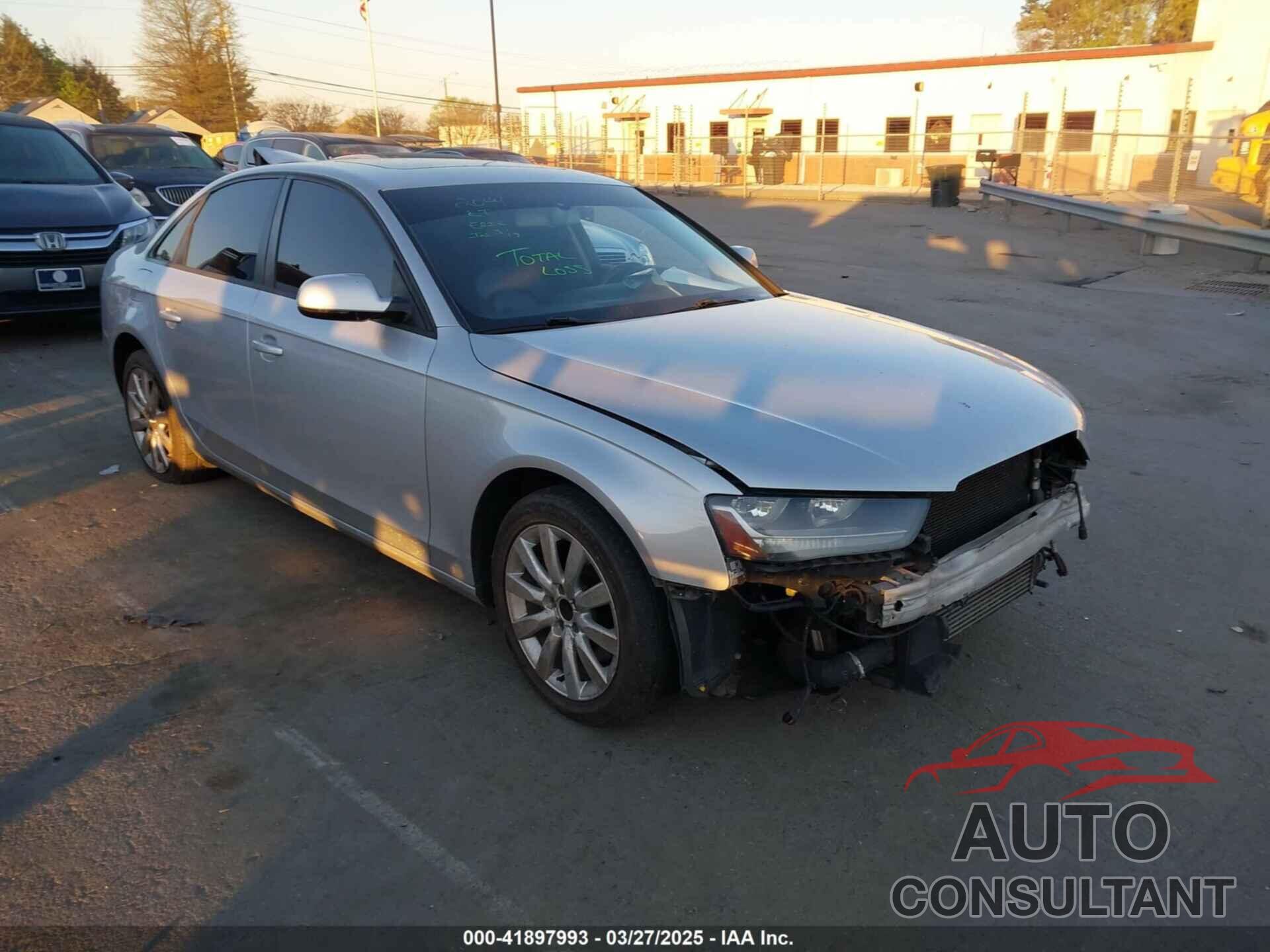 AUDI A4 2013 - WAUAFAFL2DN021089