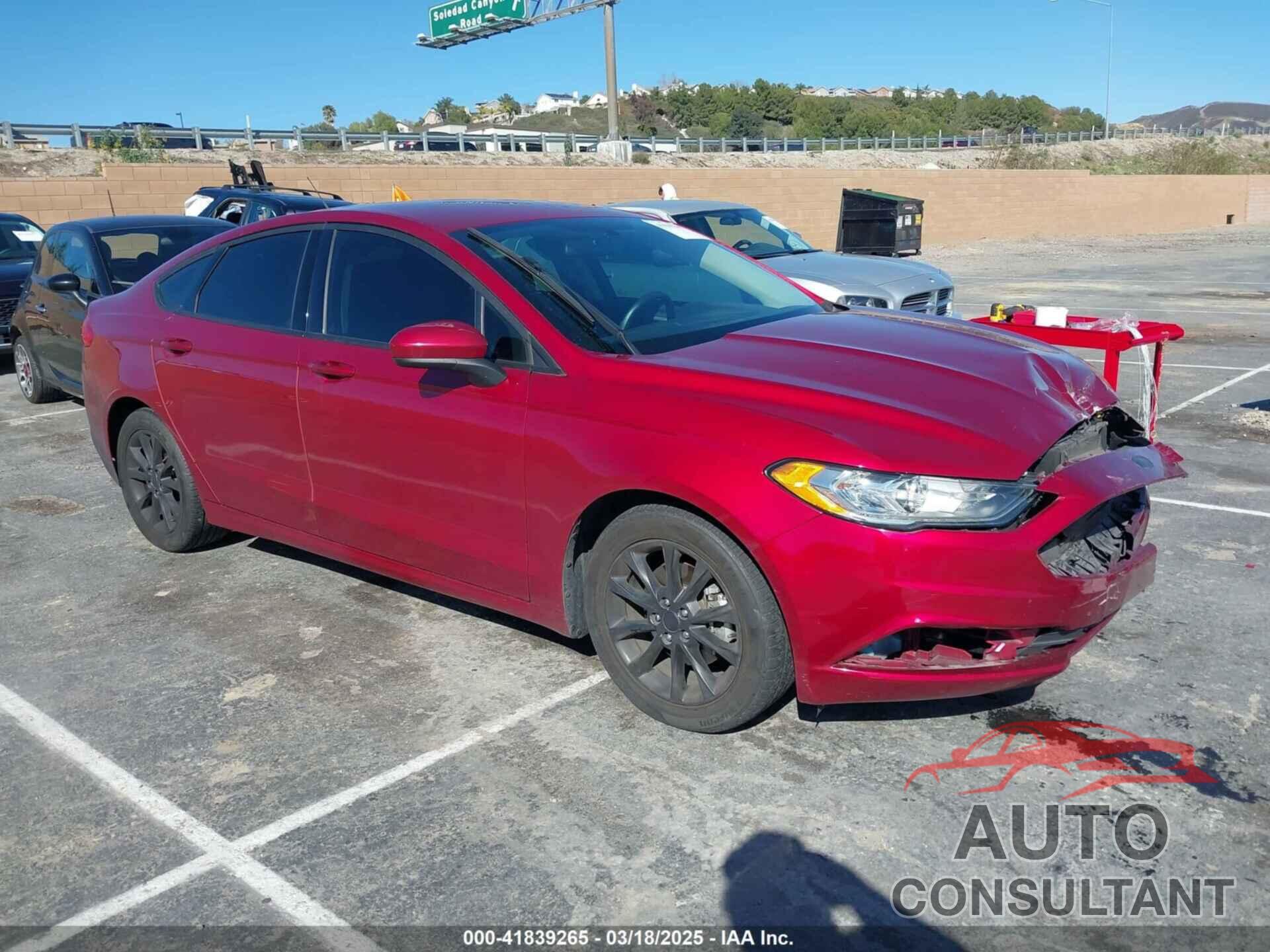 FORD FUSION 2017 - 3FA6P0HD3HR275974