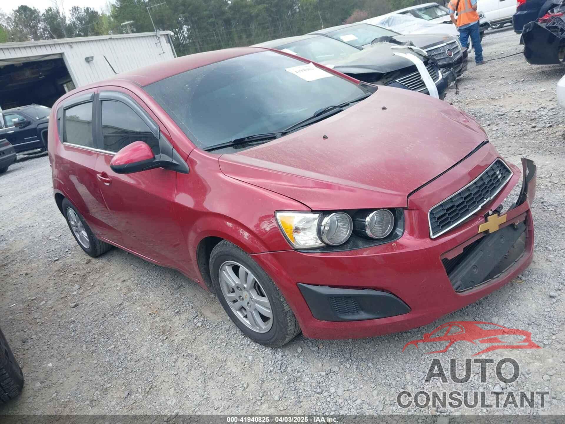 CHEVROLET SONIC 2012 - 1G1JD6SBXC4179292