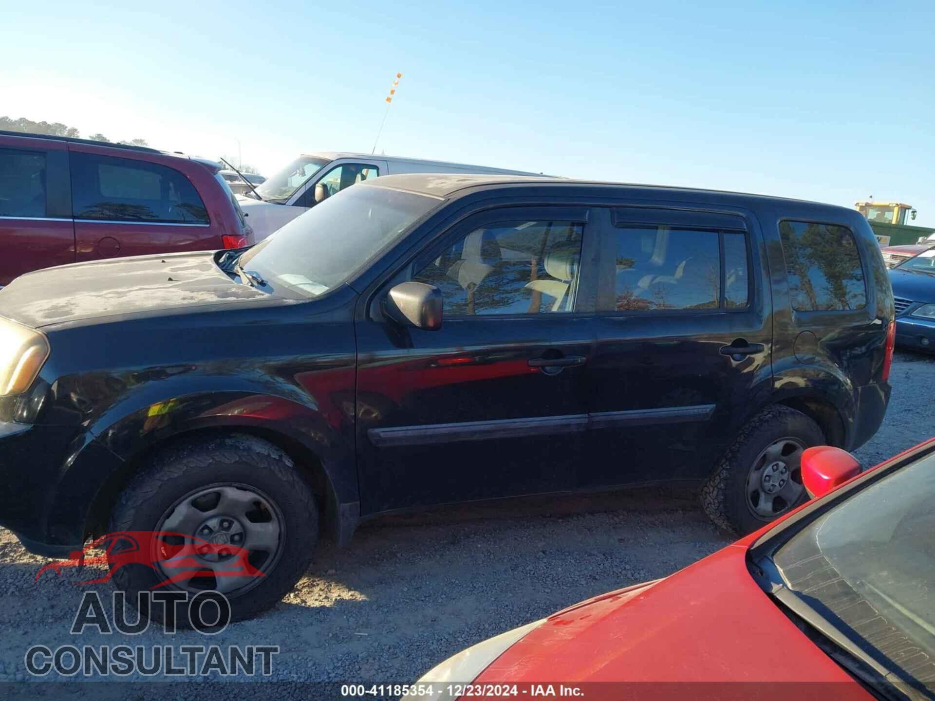 HONDA PILOT 2011 - 5FNYF3H2XBB007762