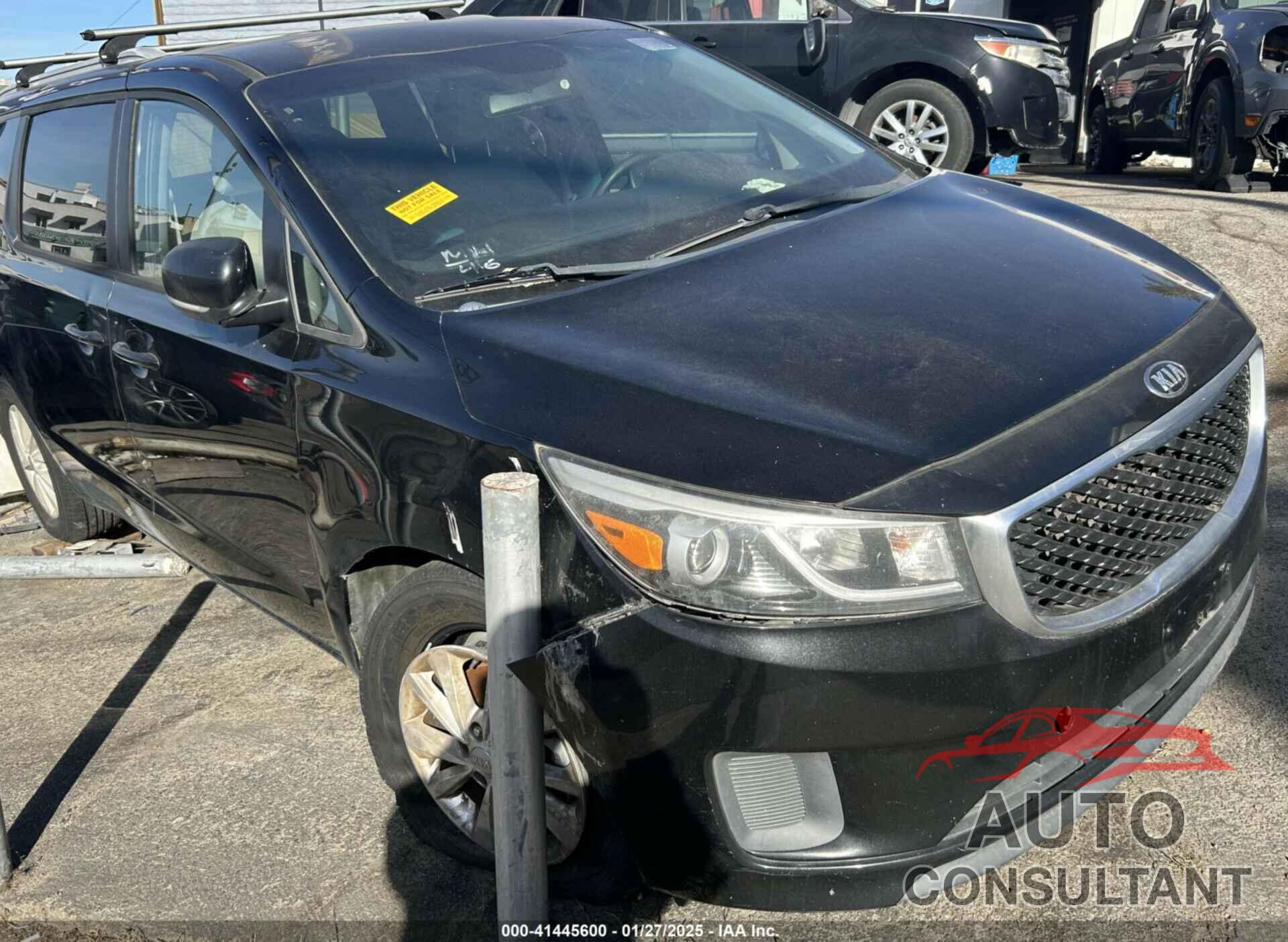 KIA SEDONA 2015 - KNDMB5C13F6060728