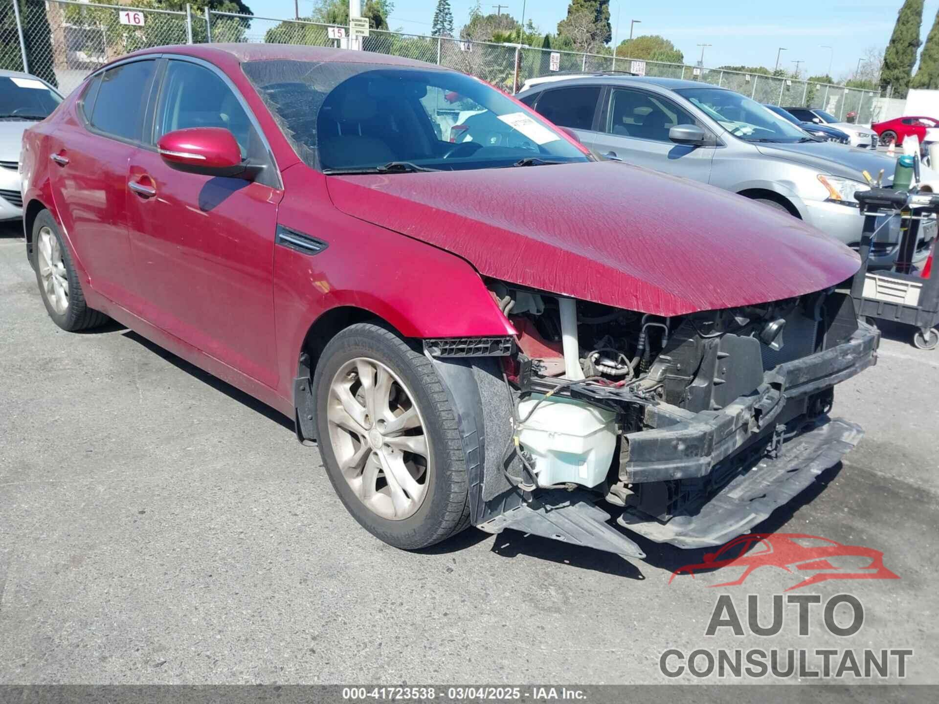 KIA OPTIMA 2013 - 5XXGN4A73DG160056