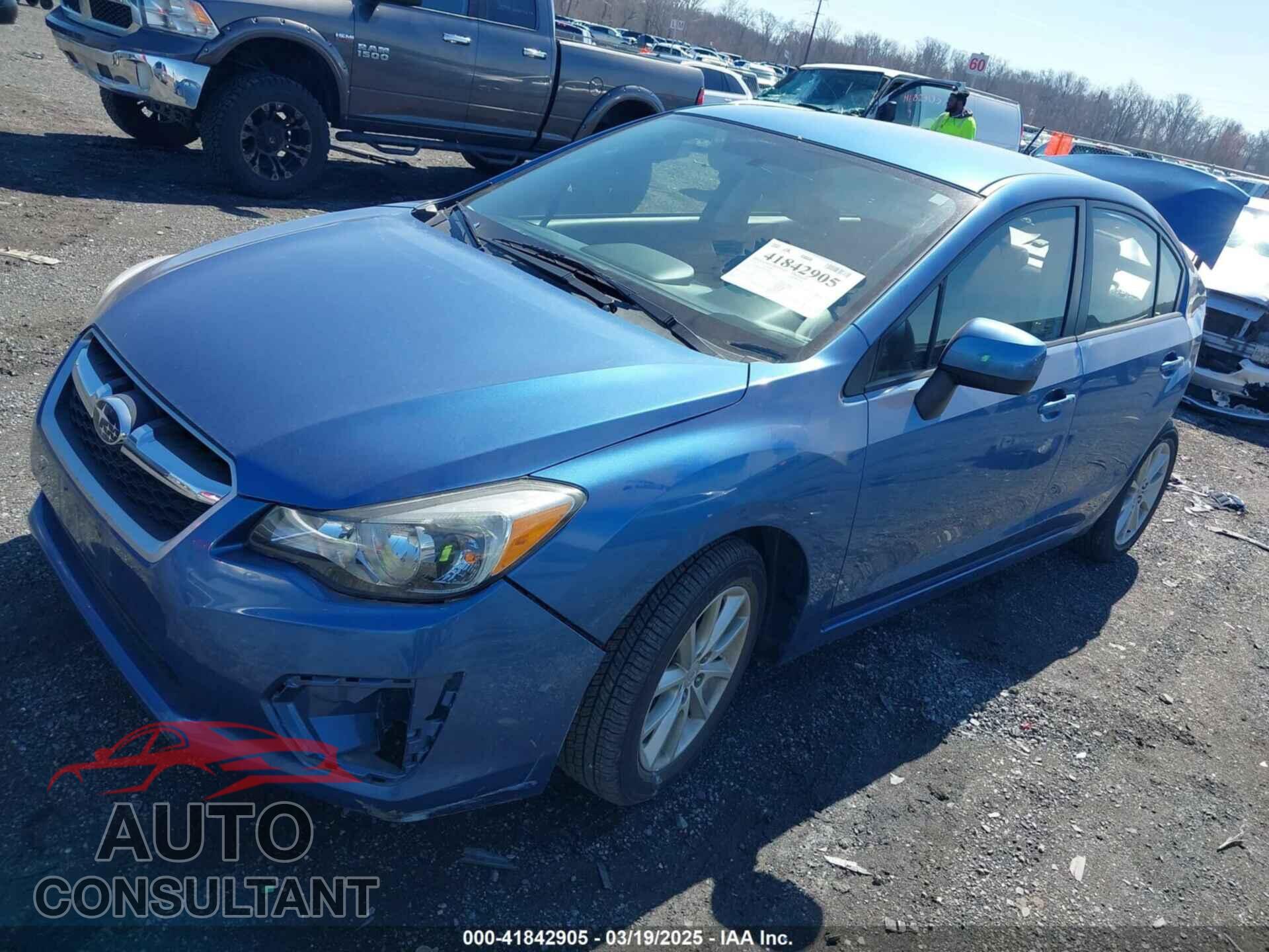 SUBARU IMPREZA 2014 - JF1GJAC64EH007565