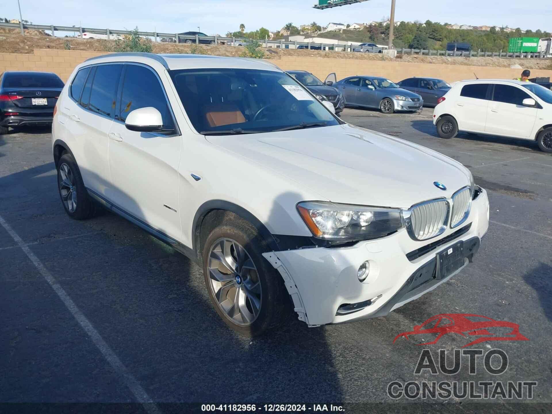 BMW X3 2016 - 5UXWX9C54G0D72289
