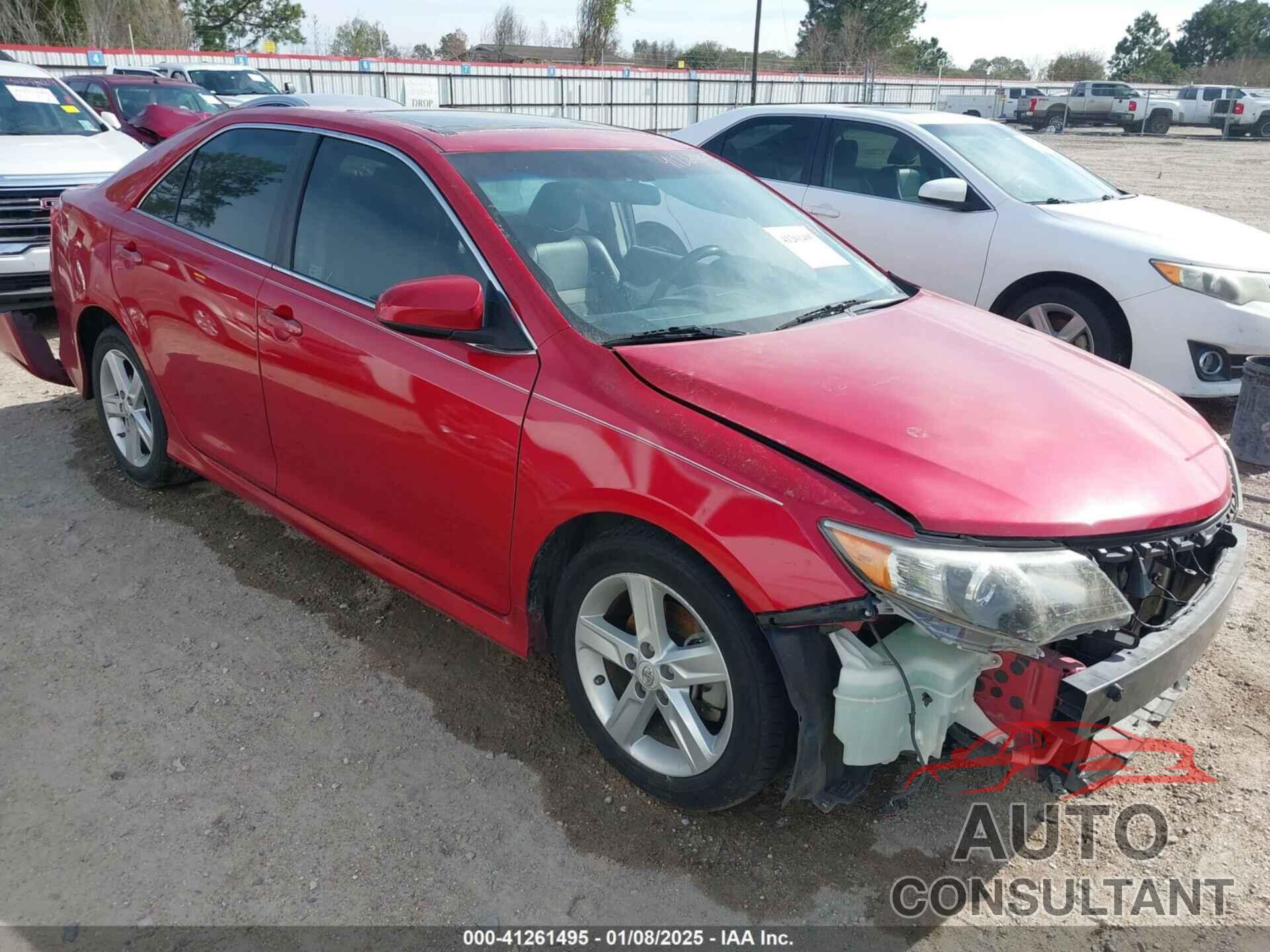 TOYOTA CAMRY 2012 - 4T1BF1FKXCU549803