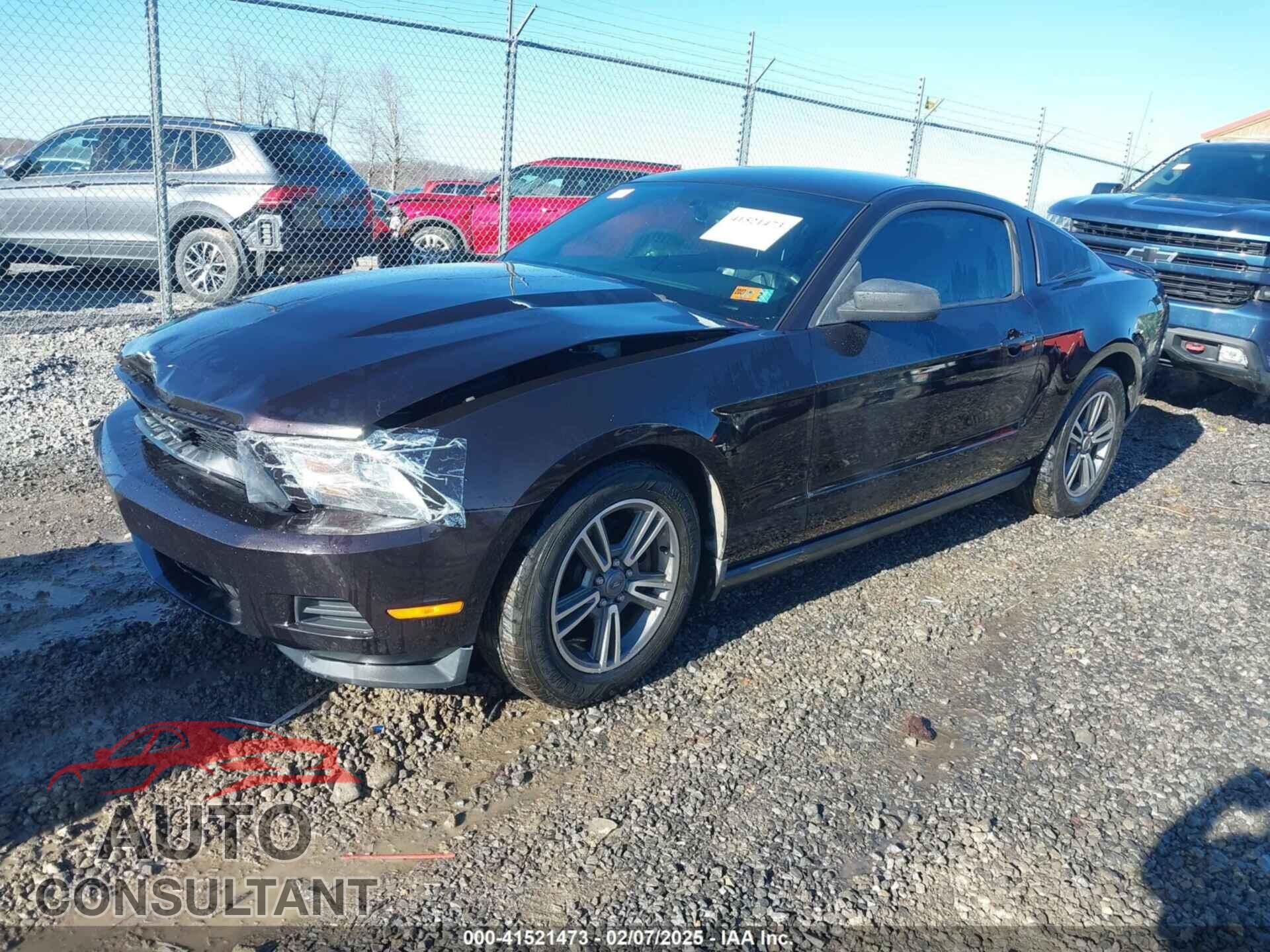 FORD MUSTANG 2012 - 1ZVBP8AM4C5210870