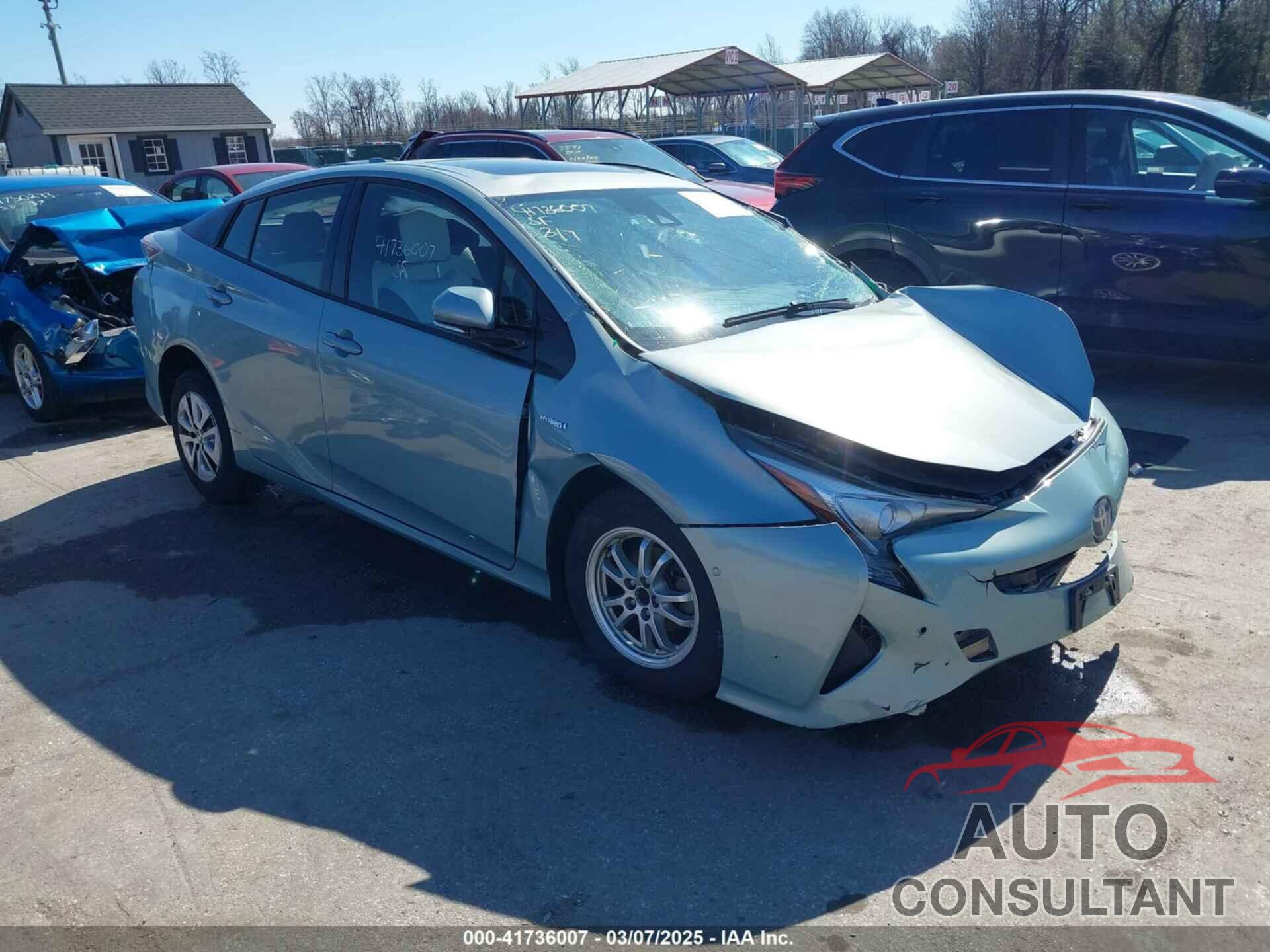 TOYOTA PRIUS 2017 - JTDKARFU3H3536018