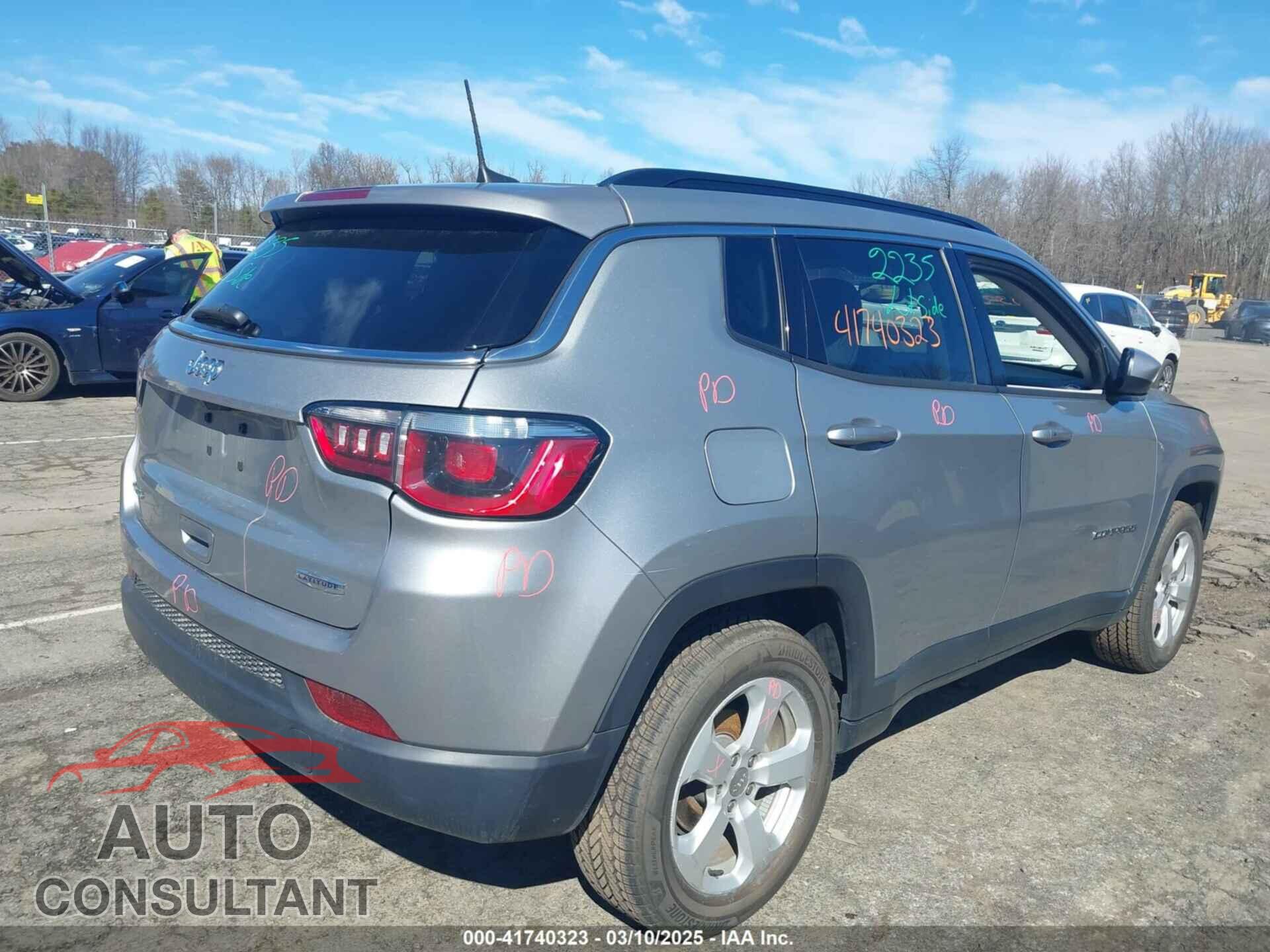 JEEP COMPASS 2019 - 3C4NJDBB4KT786870
