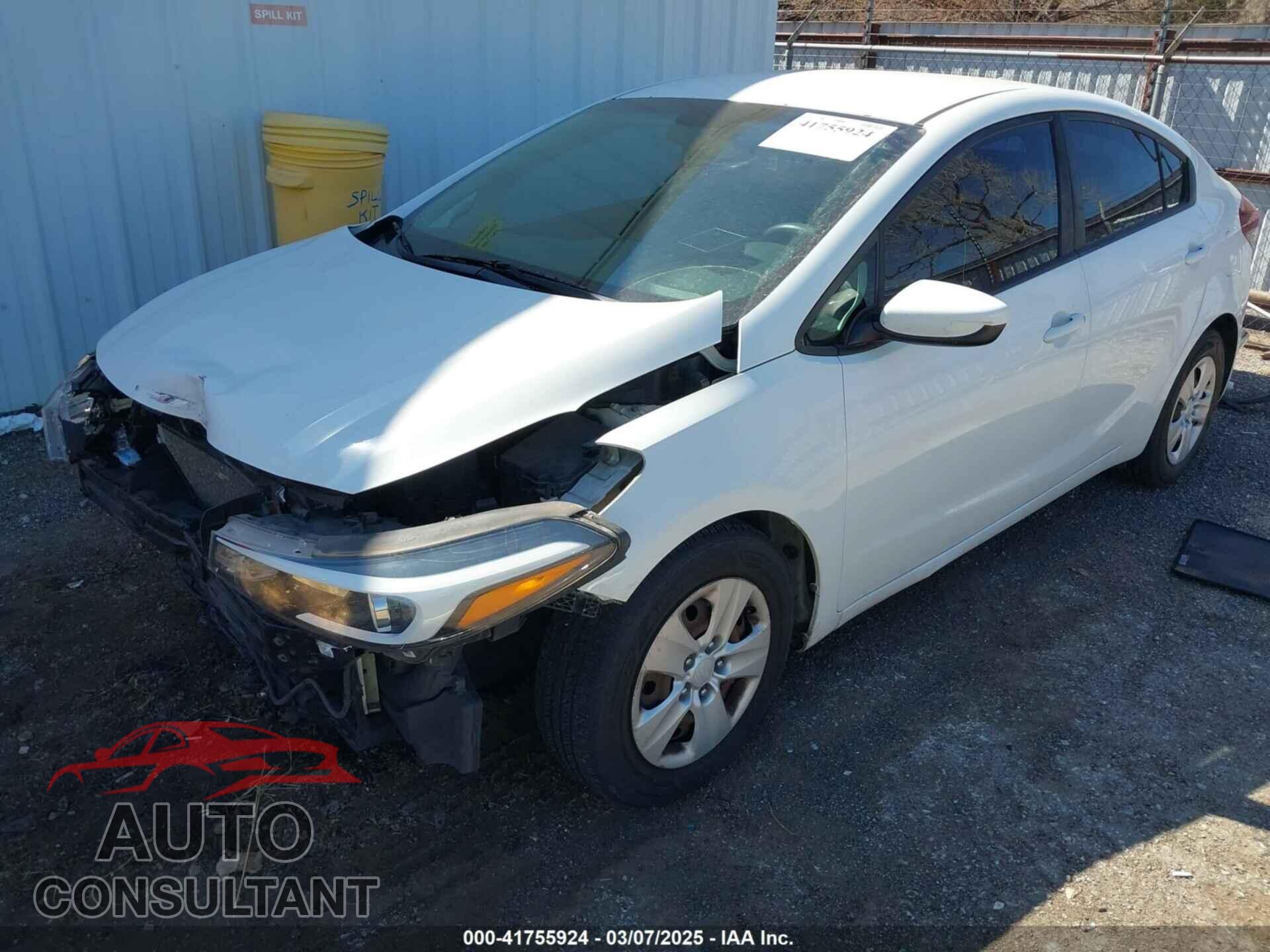KIA FORTE 2017 - 3KPFK4A79HE131728