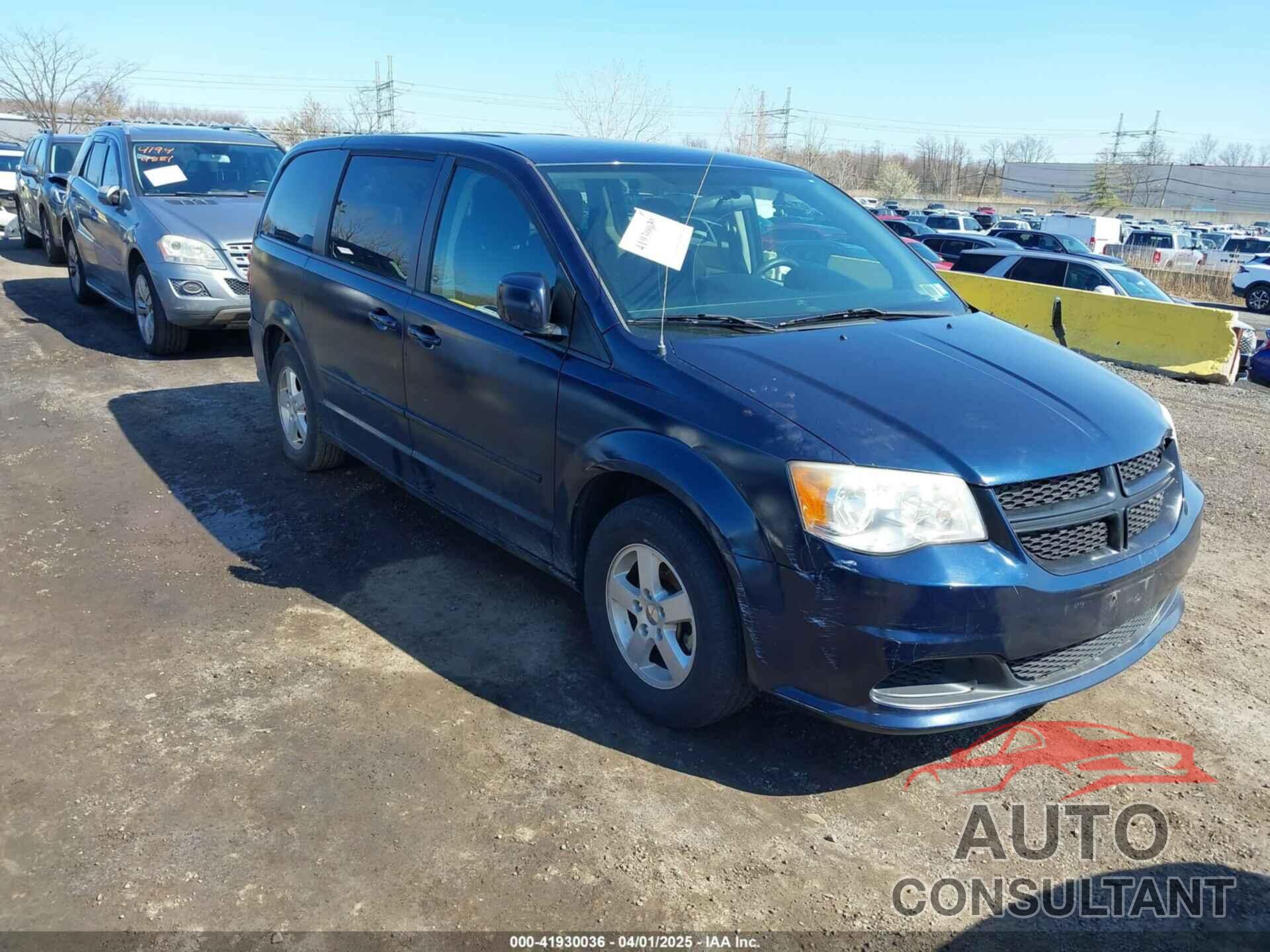 DODGE GRAND CARAVAN 2013 - 2C4RDGCGXDR527973