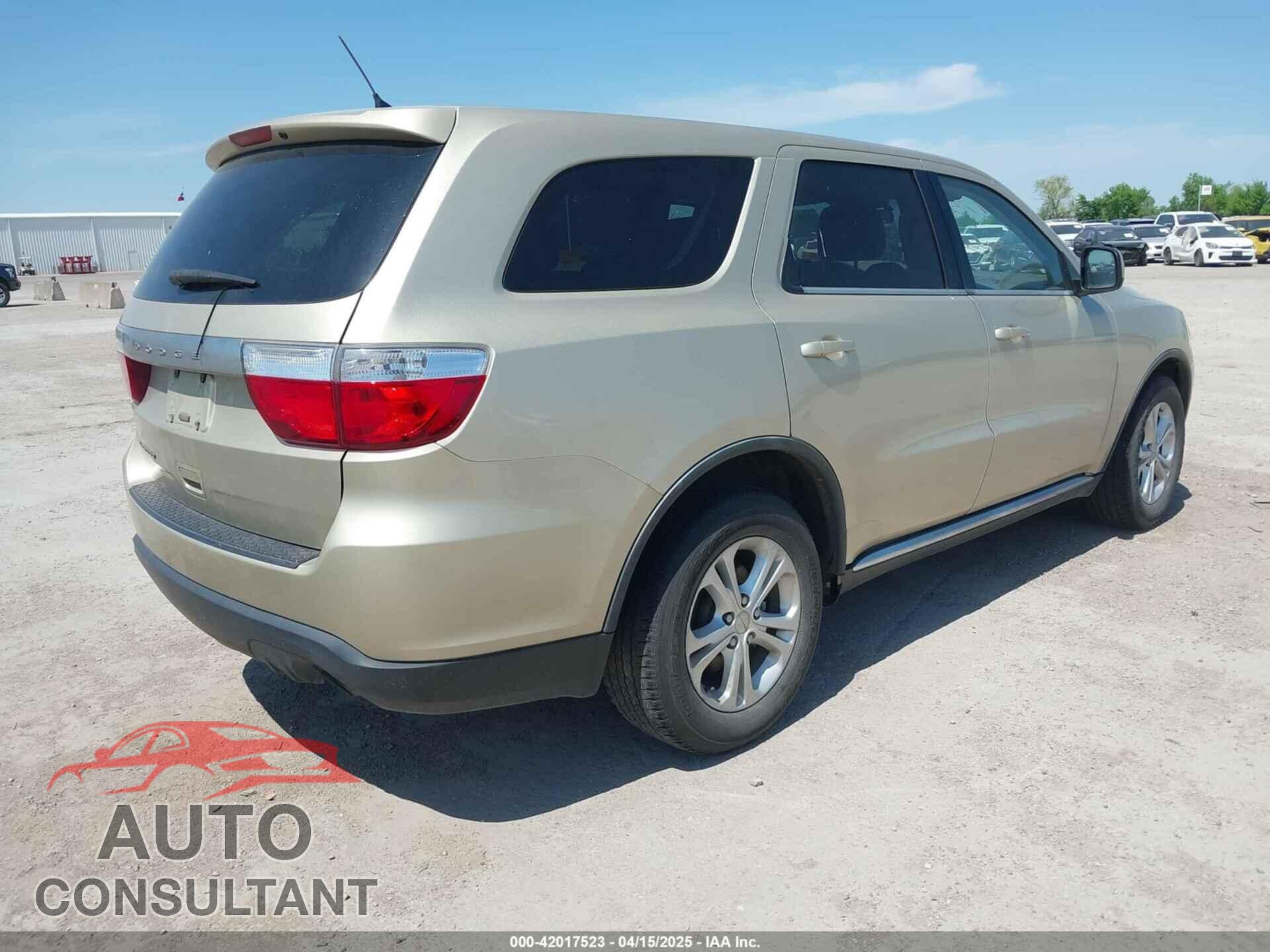 DODGE DURANGO 2012 - 1C4RDHAG6CC151823