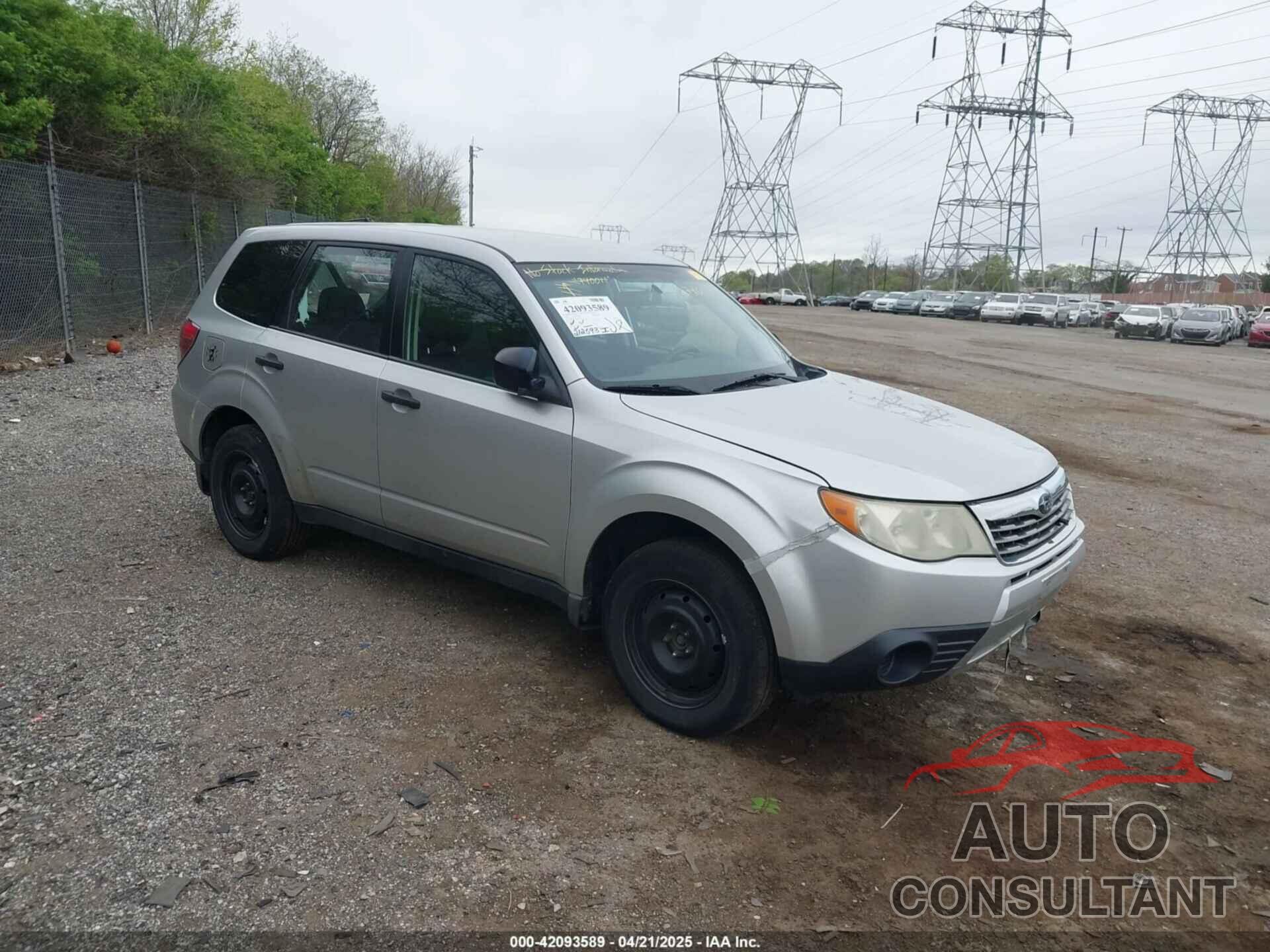SUBARU FORESTER 2010 - JF2SH6AC0AG740011