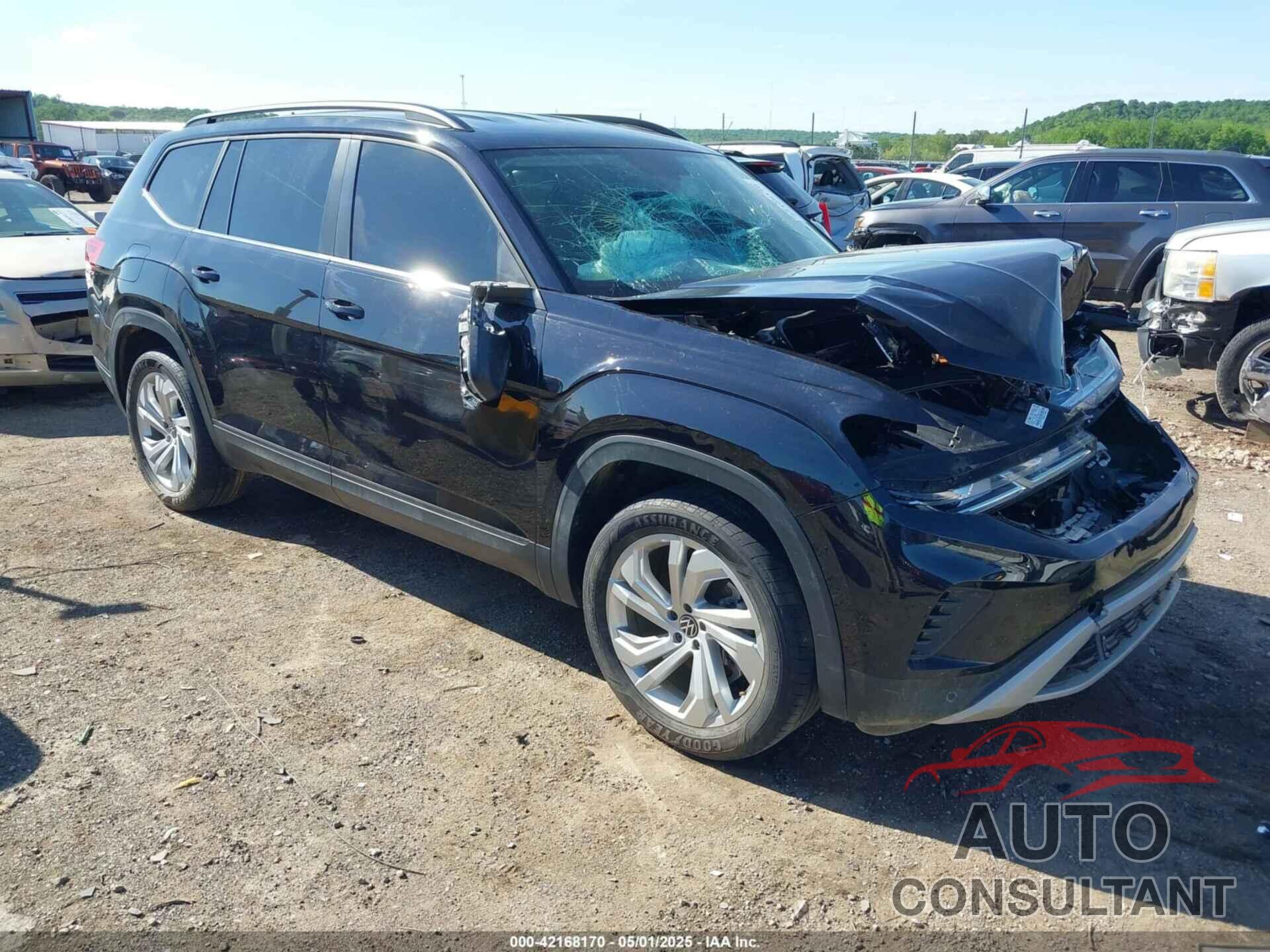 VOLKSWAGEN ATLAS 2021 - 1V2WR2CA9MC608750