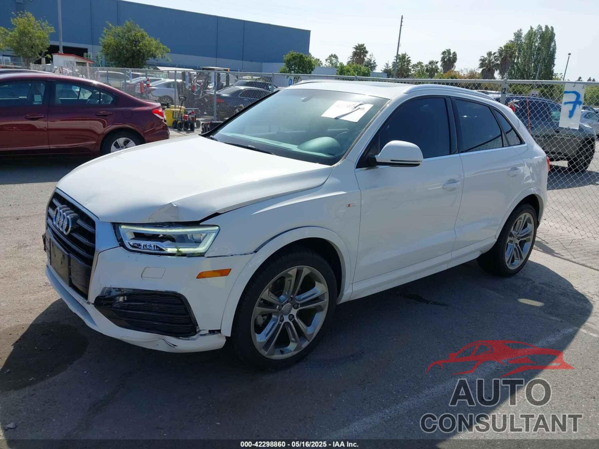 AUDI Q3 2016 - WA1GFCFS8GR007138
