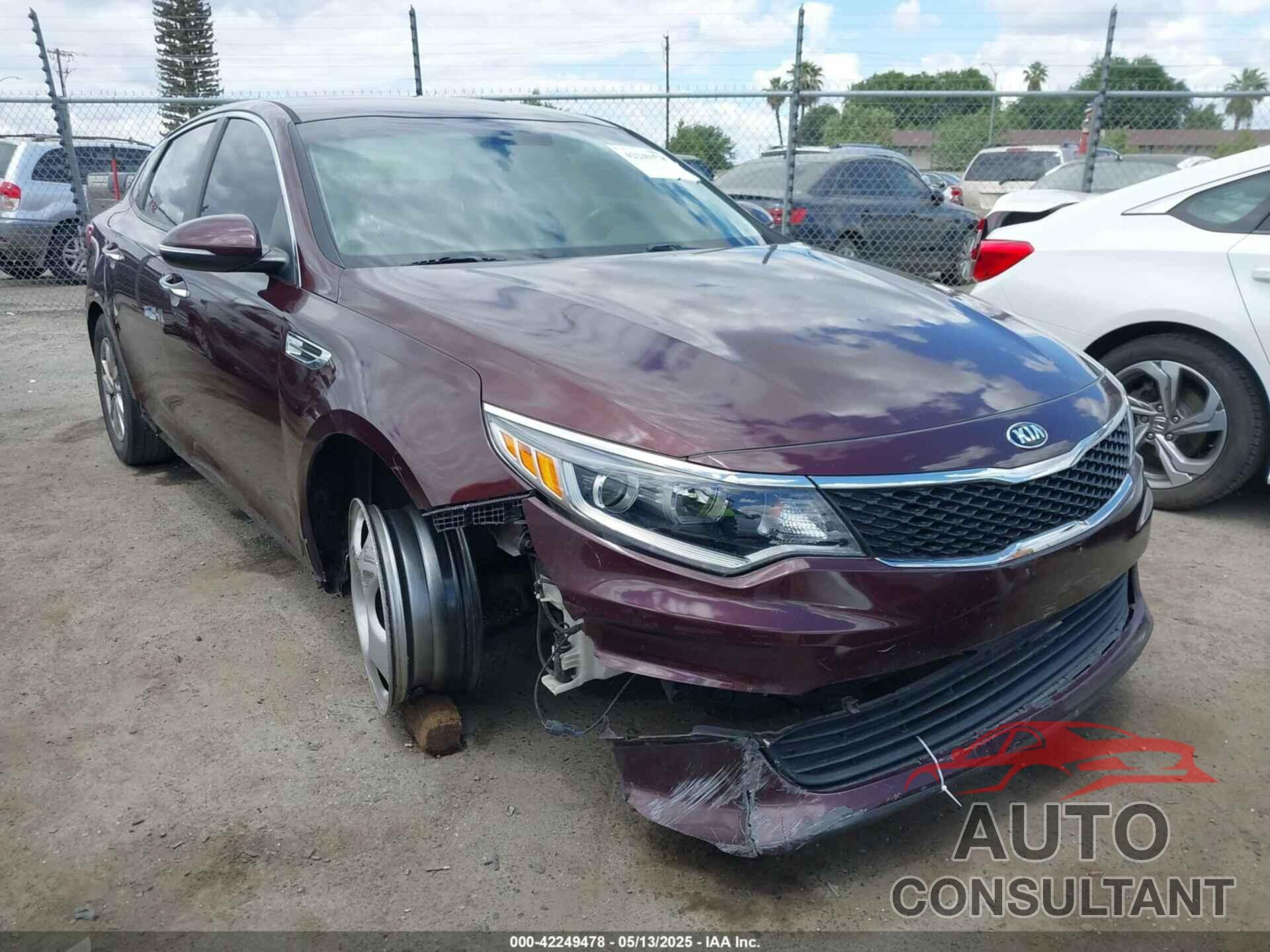 KIA OPTIMA 2016 - 5XXGT4L32GG003137