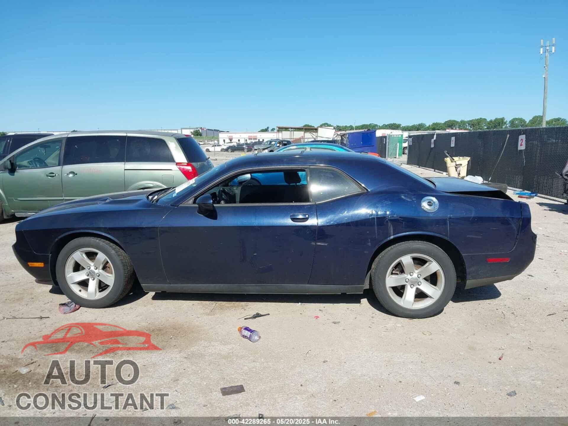 DODGE CHALLENGER 2012 - 2C3CDYAG8CH137655