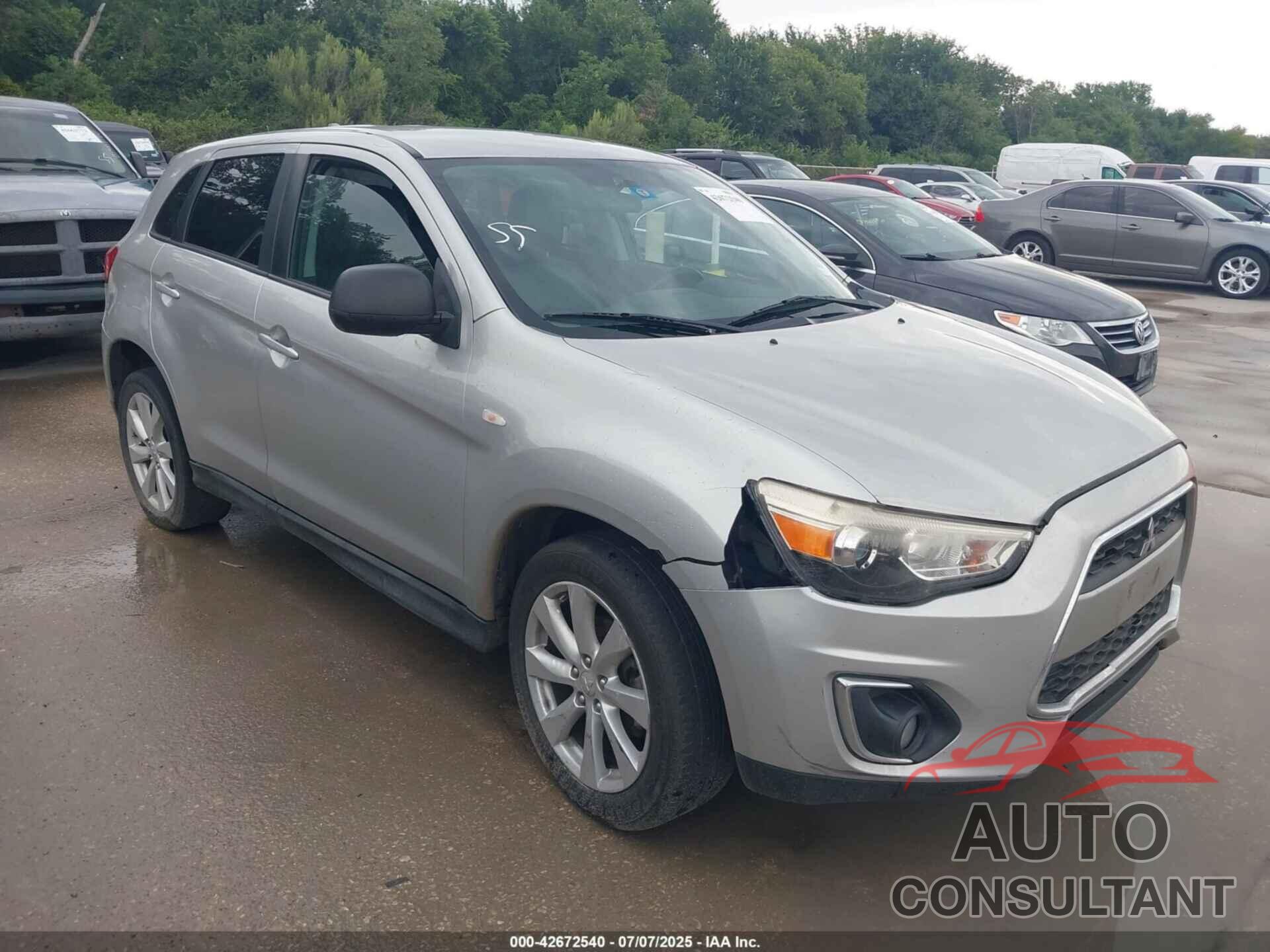 MITSUBISHI OUTLANDER SPORT 2014 - 4A4AP3AUXEE026580