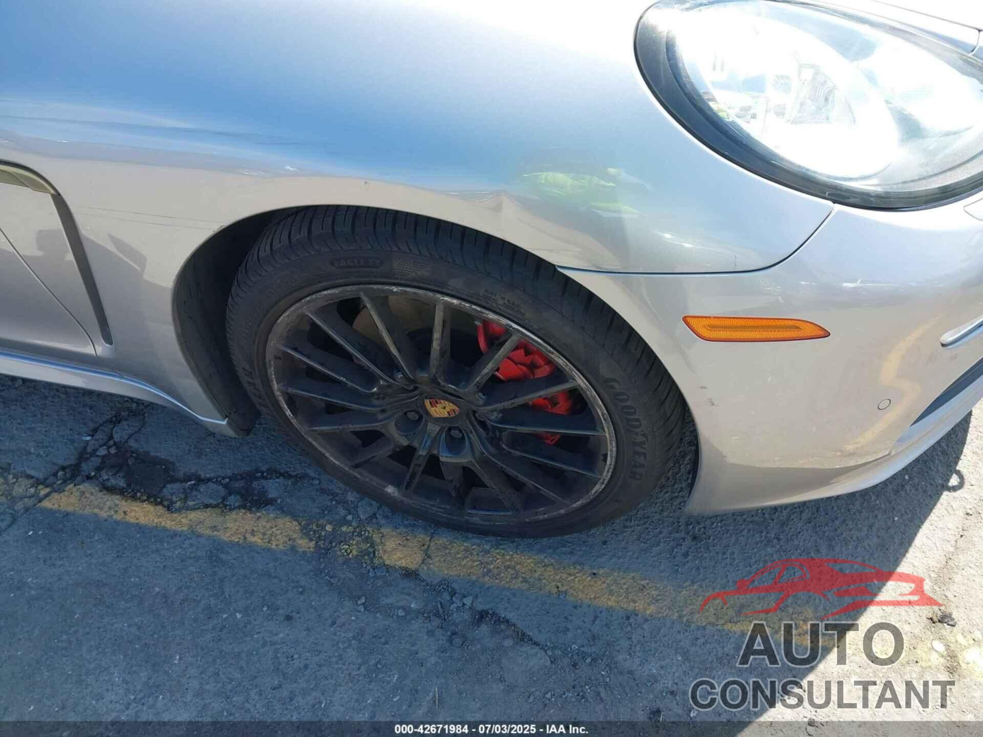 PORSCHE PANAMERA 2016 - WP0AA2A7XGL005997