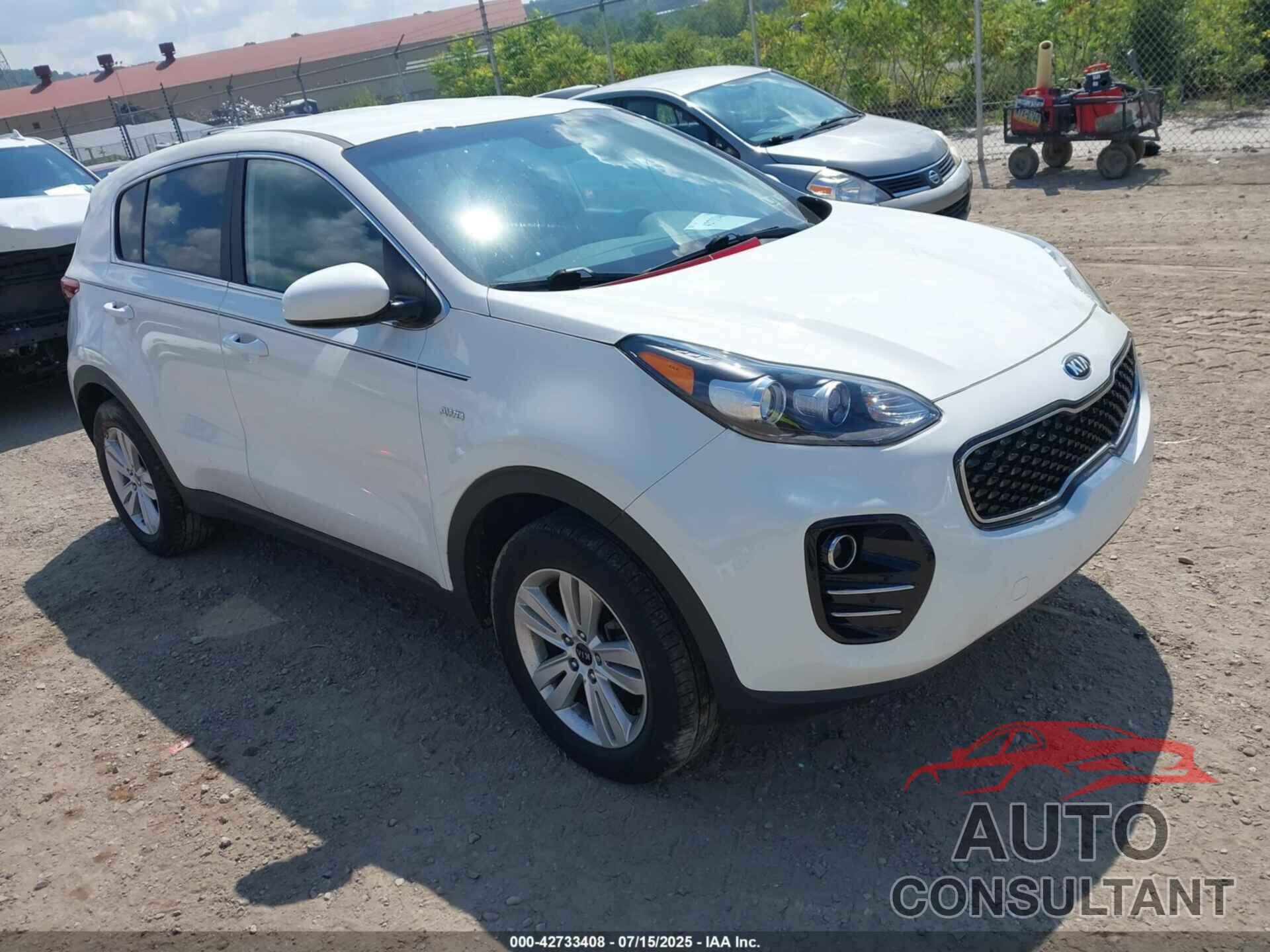 KIA SPORTAGE 2018 - KNDPMCAC3J7448500