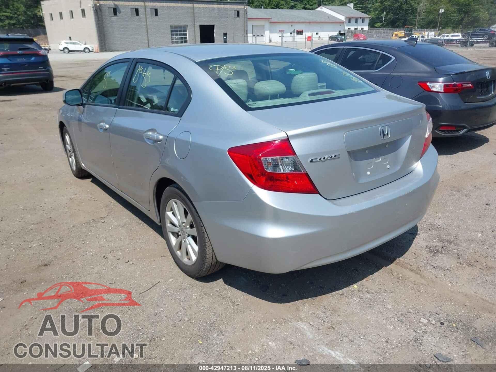 HONDA CIVIC 2012 - 19XFB2F92CE307770