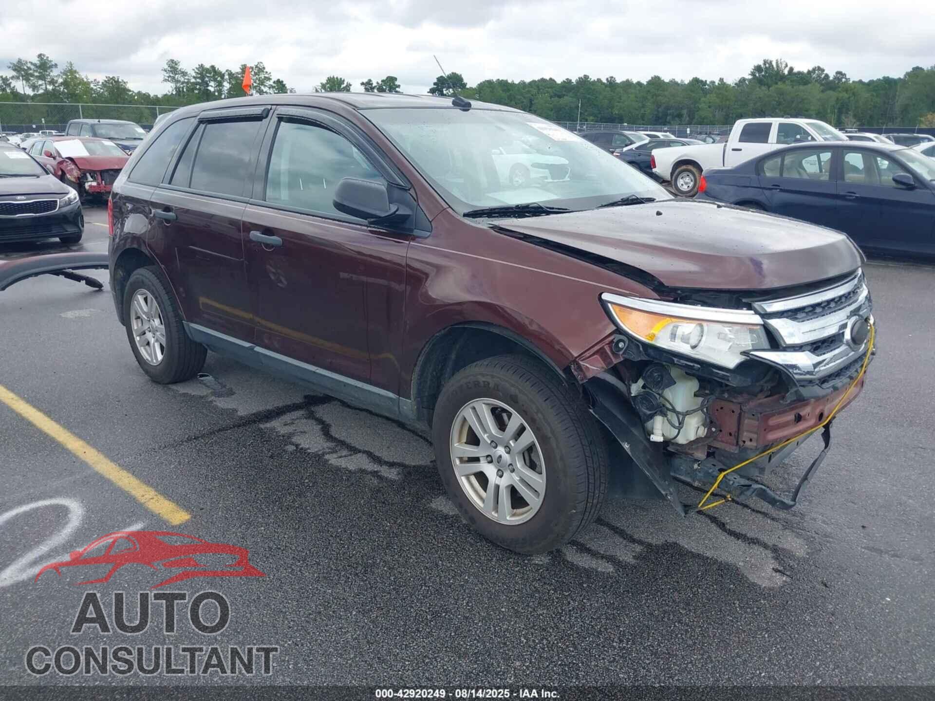 FORD EDGE 2012 - 2FMDK3GC5CBA66894