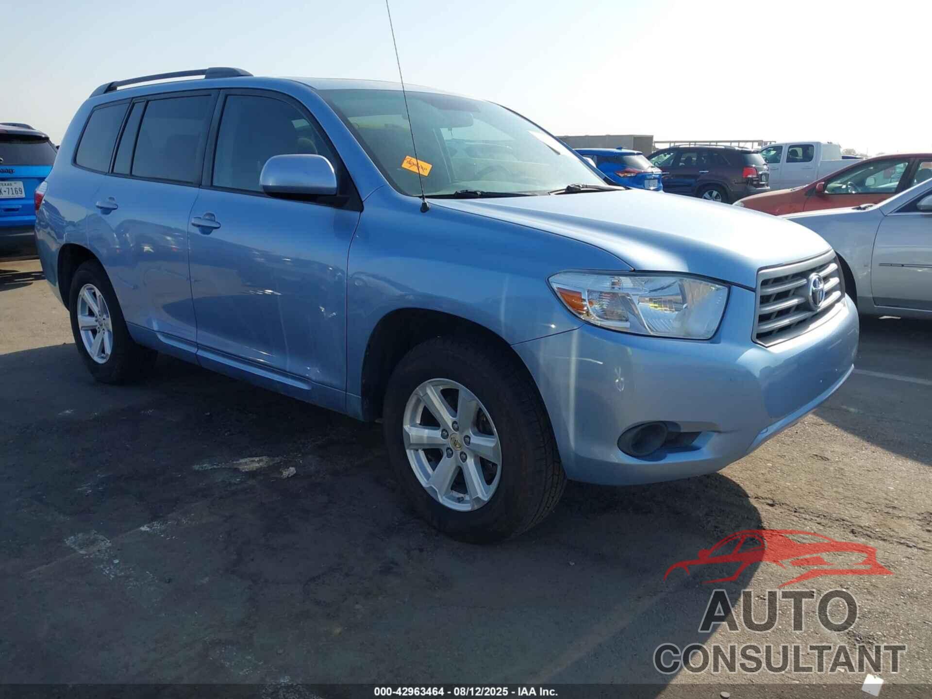TOYOTA HIGHLANDER 2010 - 5TDZK3EHXAS014066