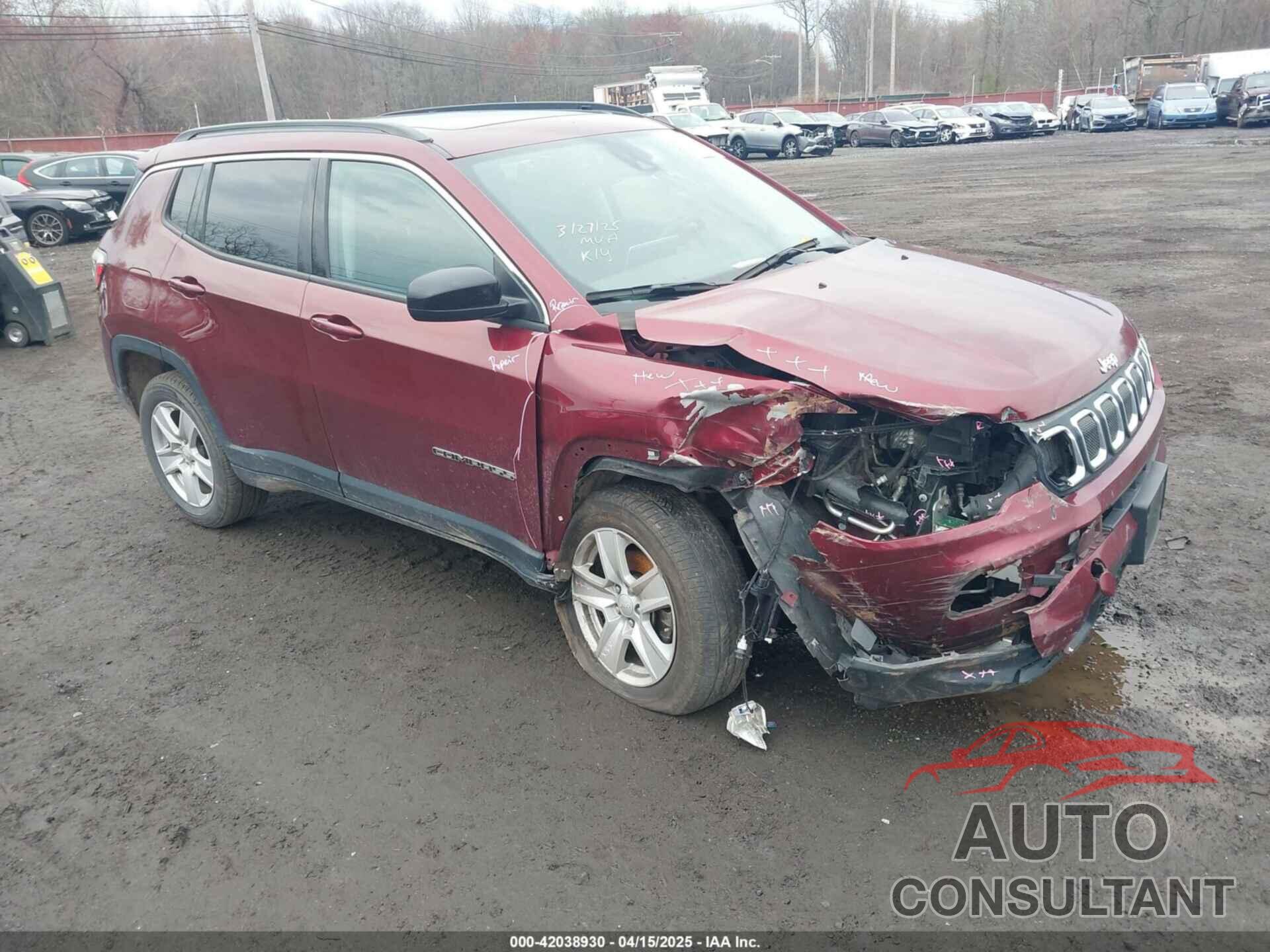 JEEP COMPASS 2022 - 3C4NJDBB7NT206323