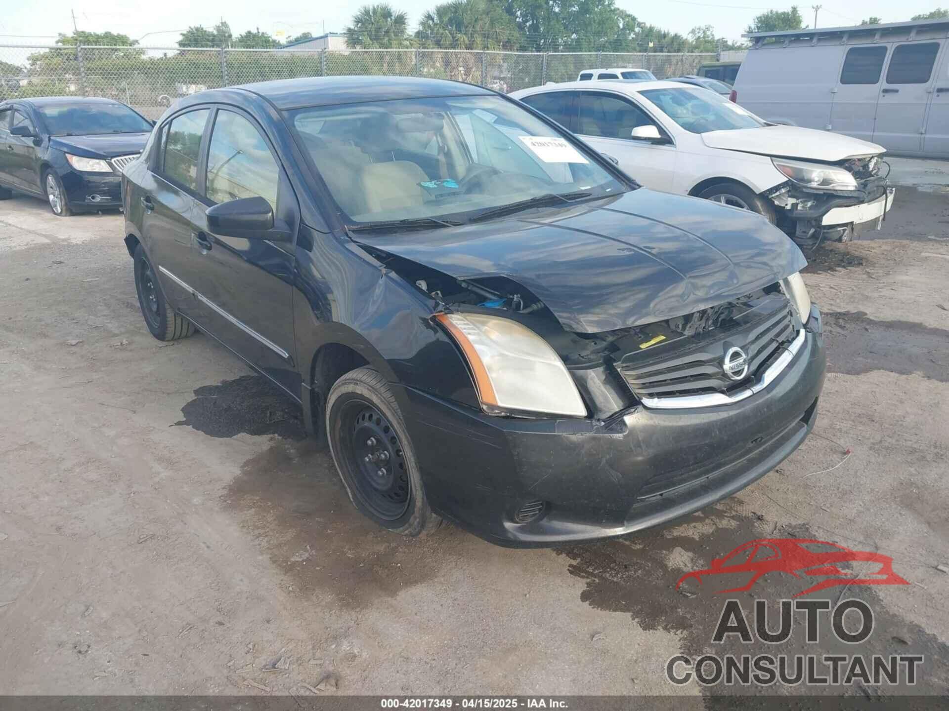 NISSAN SENTRA 2012 - 3N1AB6AP3CL607582