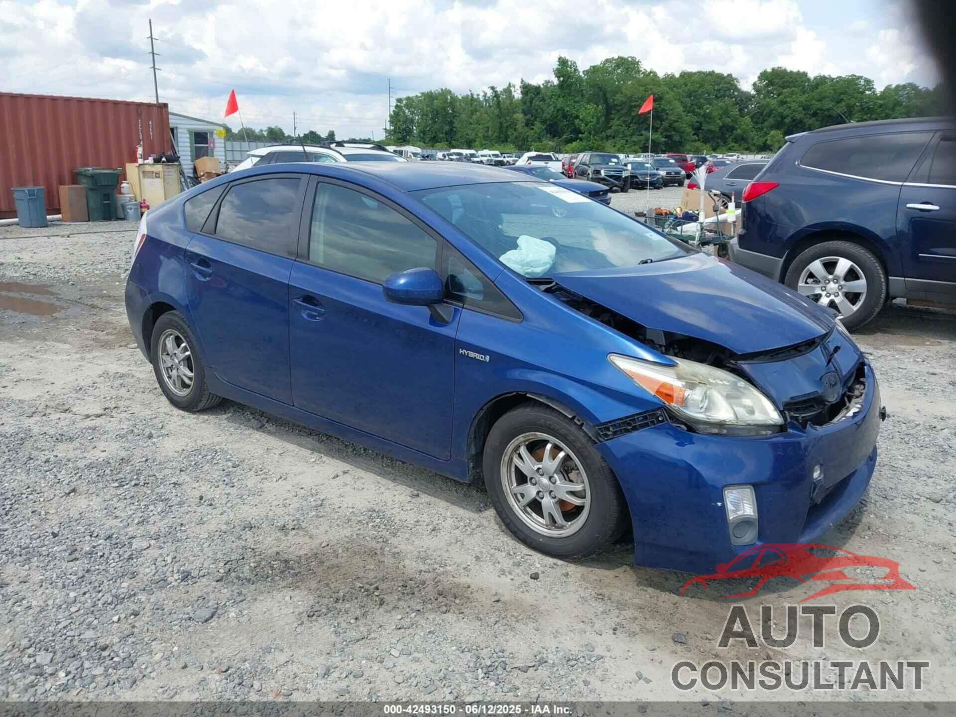TOYOTA PRIUS 2010 - JTDKN3DU0A0116597