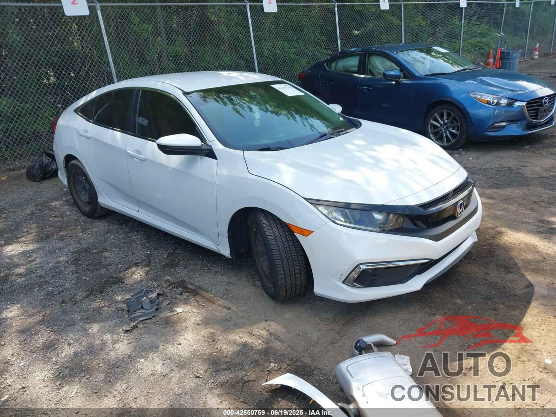 HONDA CIVIC 2020 - 19XFC2F68LE016709